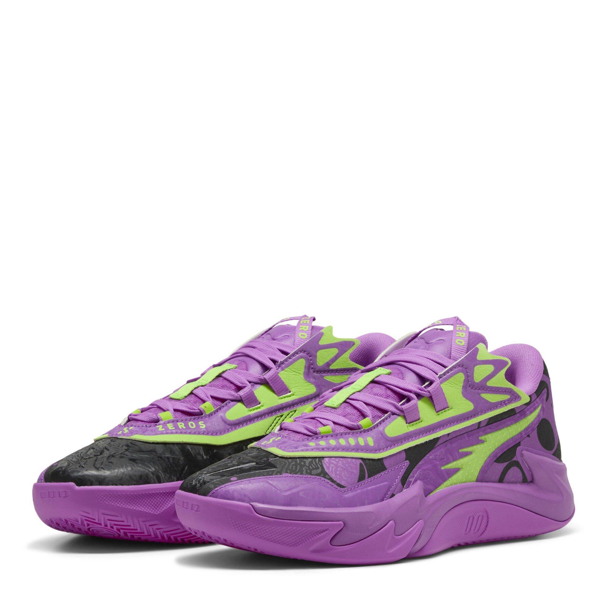 Pure Magenta- - Puma - Men's Scoot Zeros II Purple Lab Basketball Trainers - 1
