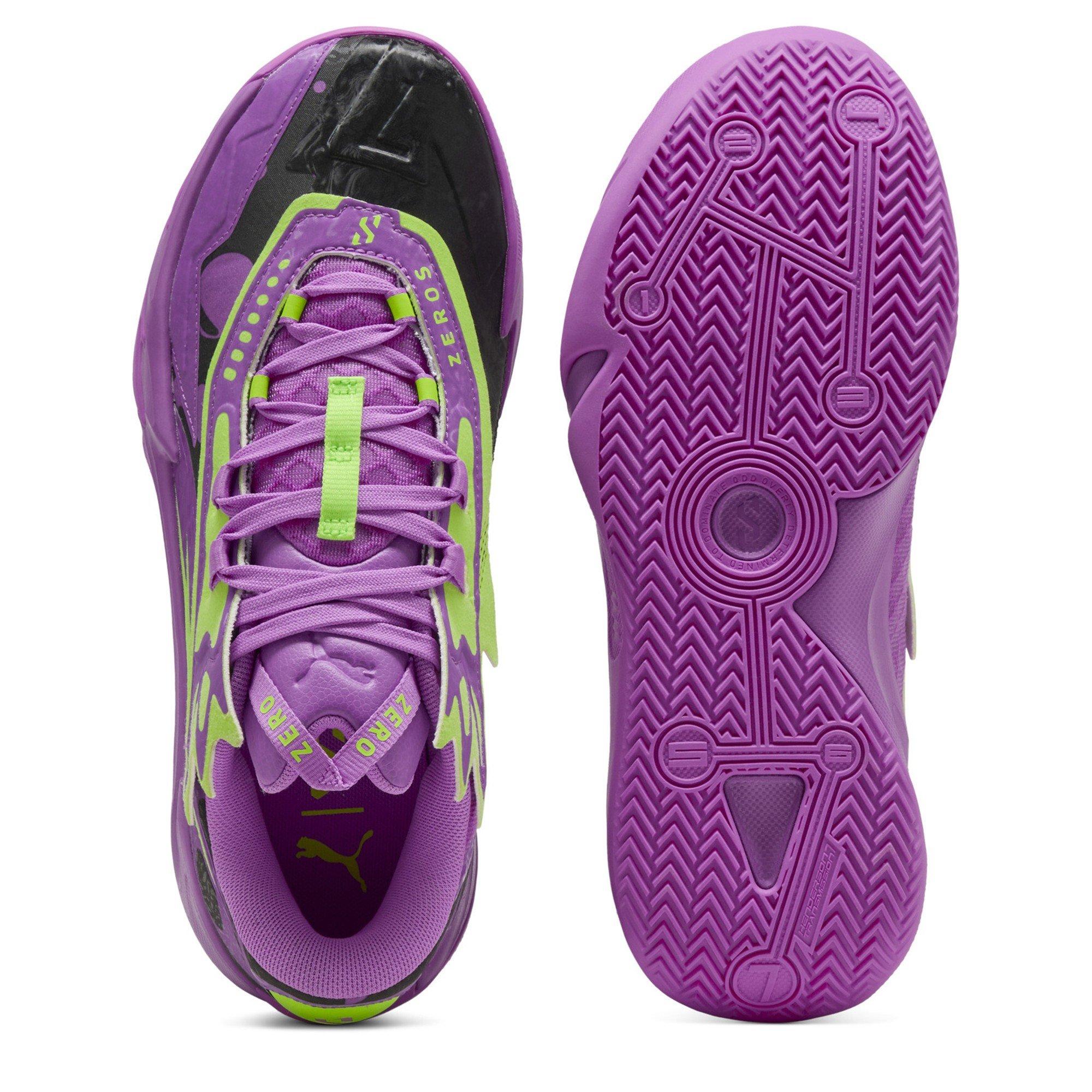 Pure Magenta- - Puma - Men's Scoot Zeros II Purple Lab Basketball Trainers - 4