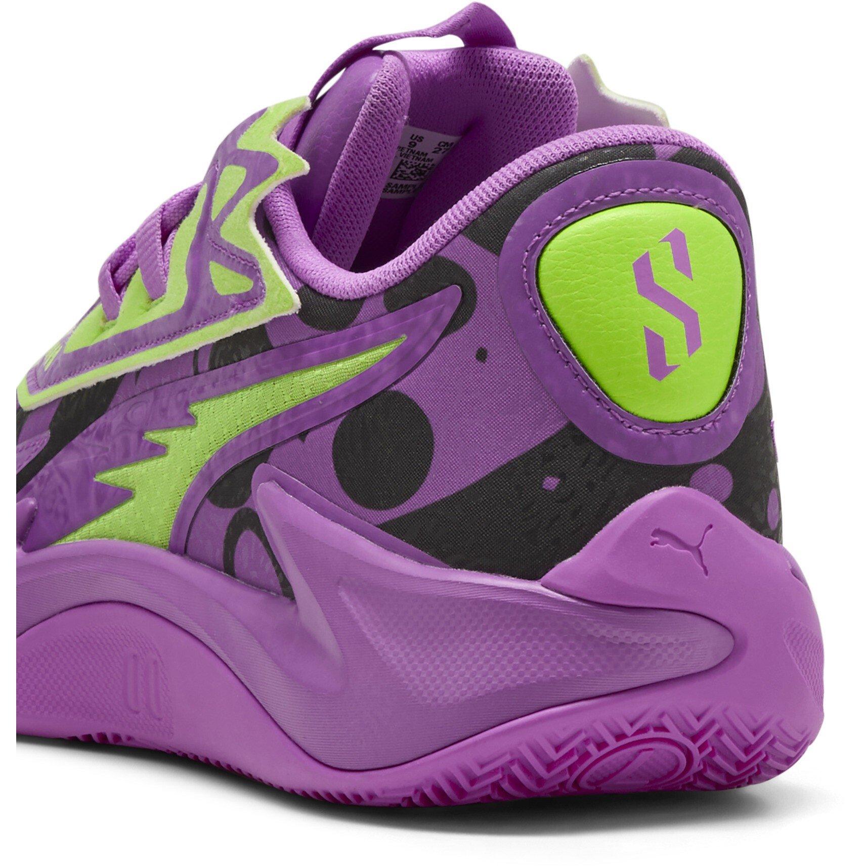 Pure Magenta- - Puma - Men's Scoot Zeros II Purple Lab Basketball Trainers - 6