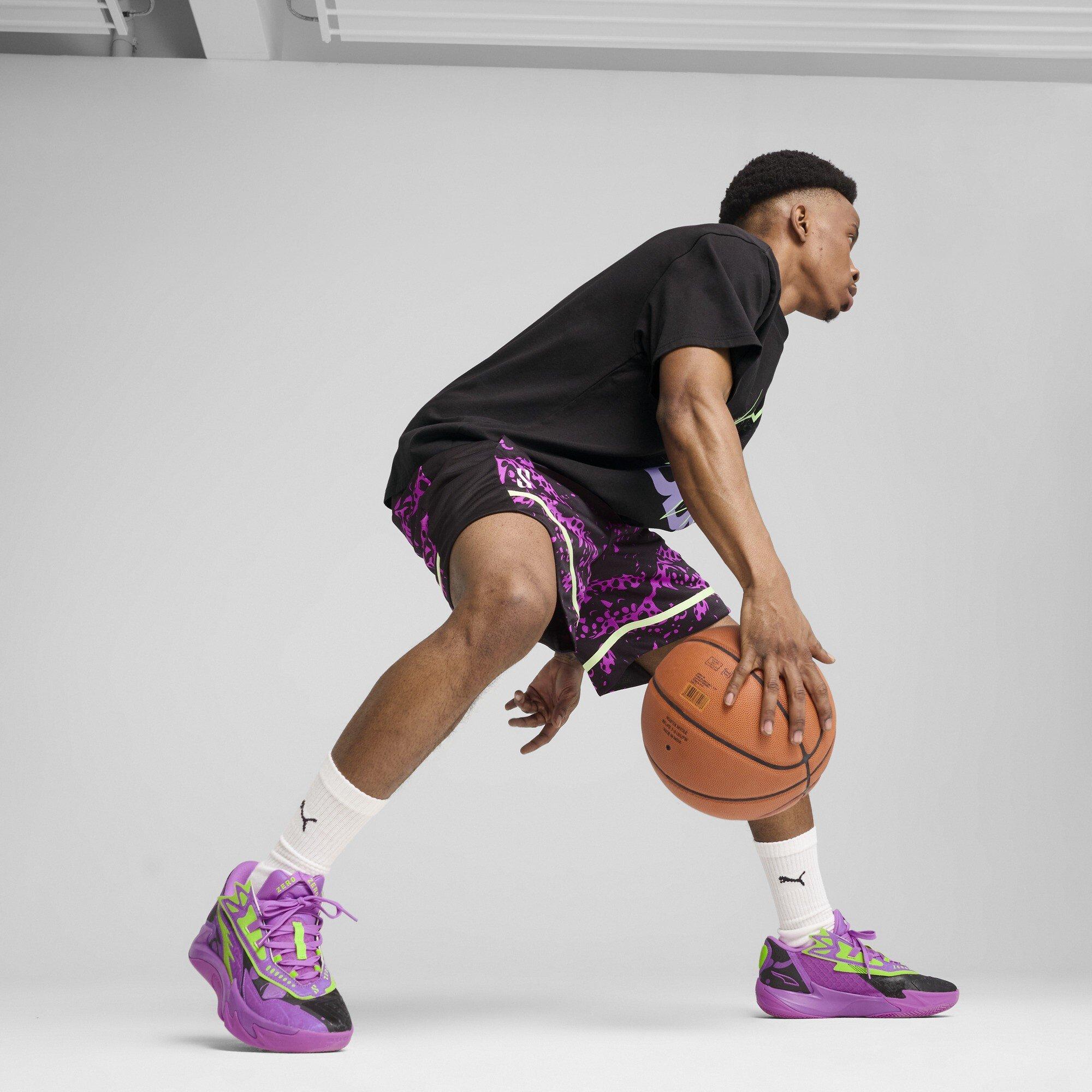 Pure Magenta- - Puma - Men's Scoot Zeros II Purple Lab Basketball Trainers - 7