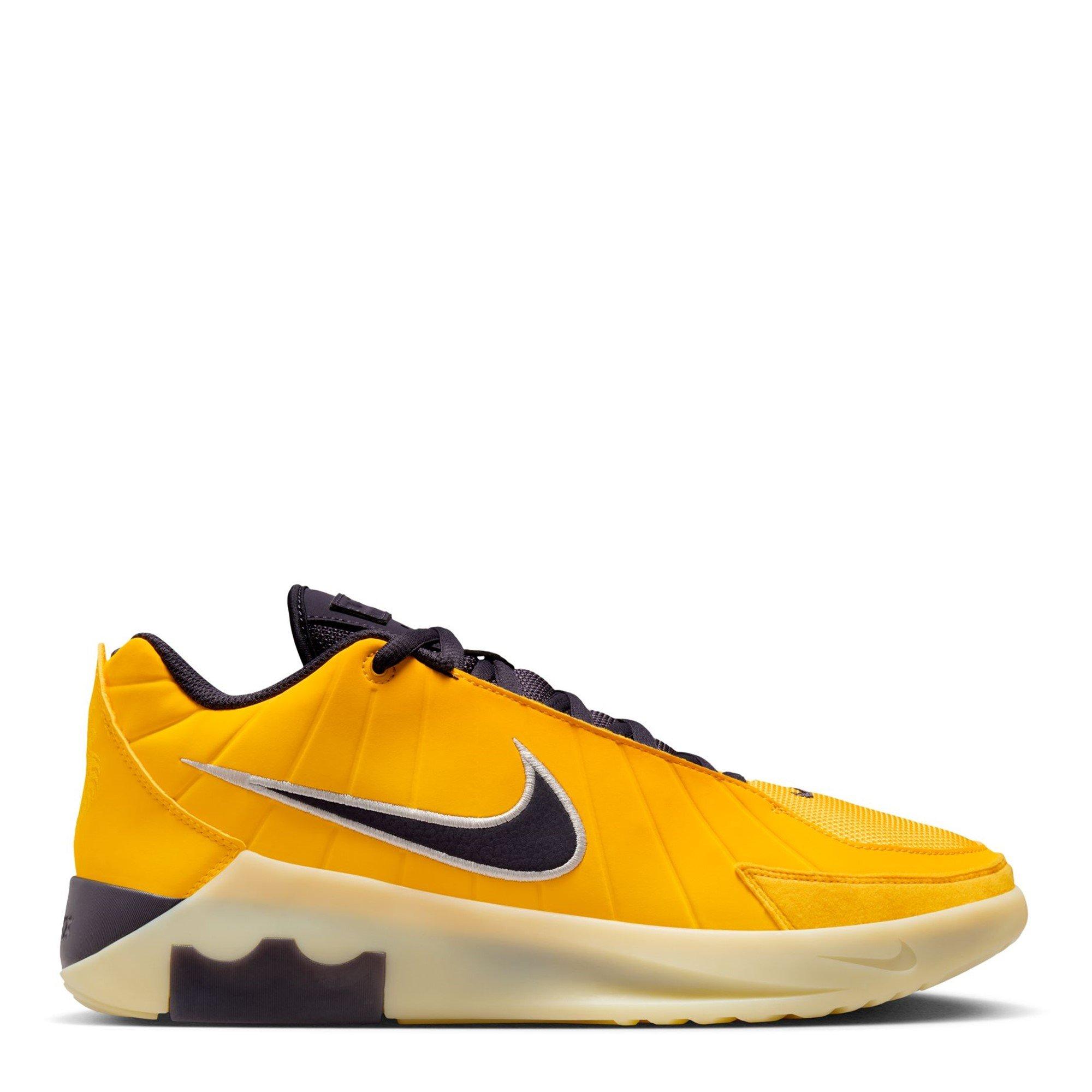 Nike Men's Basketball Trainers - Purple/Yellow - 10 (45)