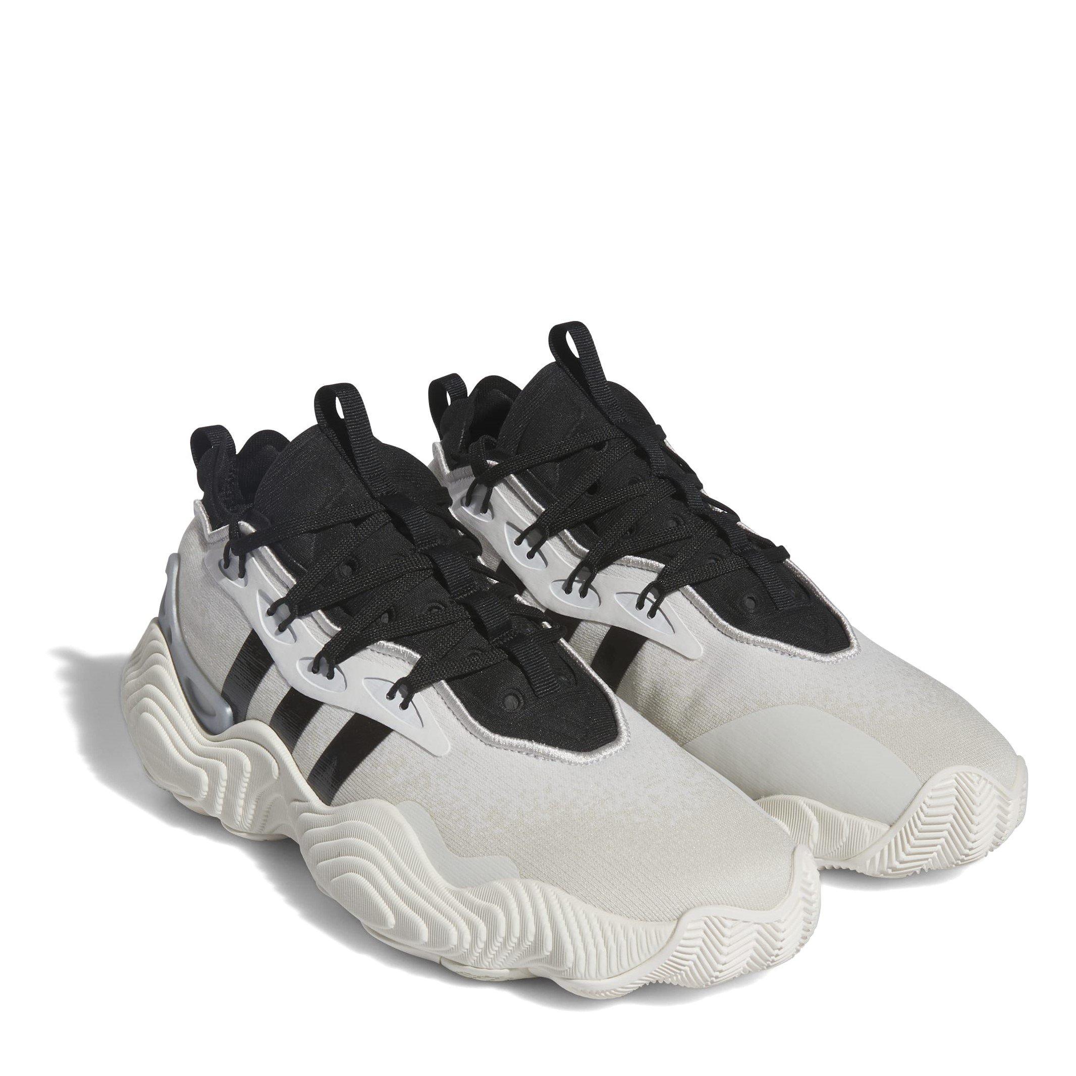 Grey - adidas - Trae Young 3 Shoes Mens - 3