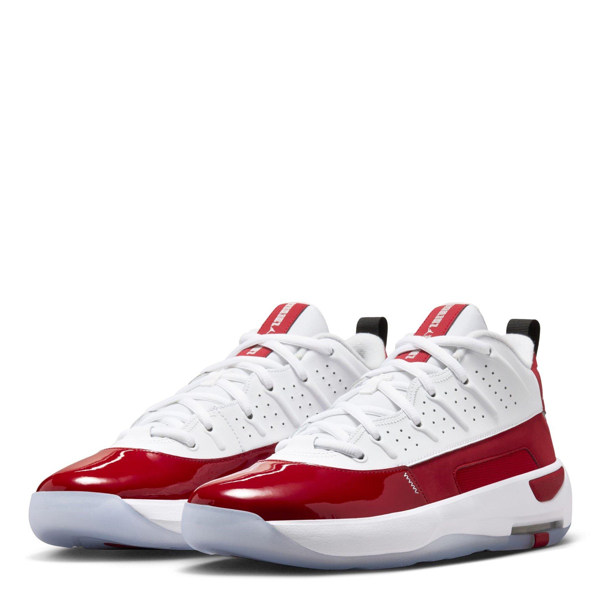 White/Red - Air Jordan - AJ Max Aura 7 Shoes Mens - 4