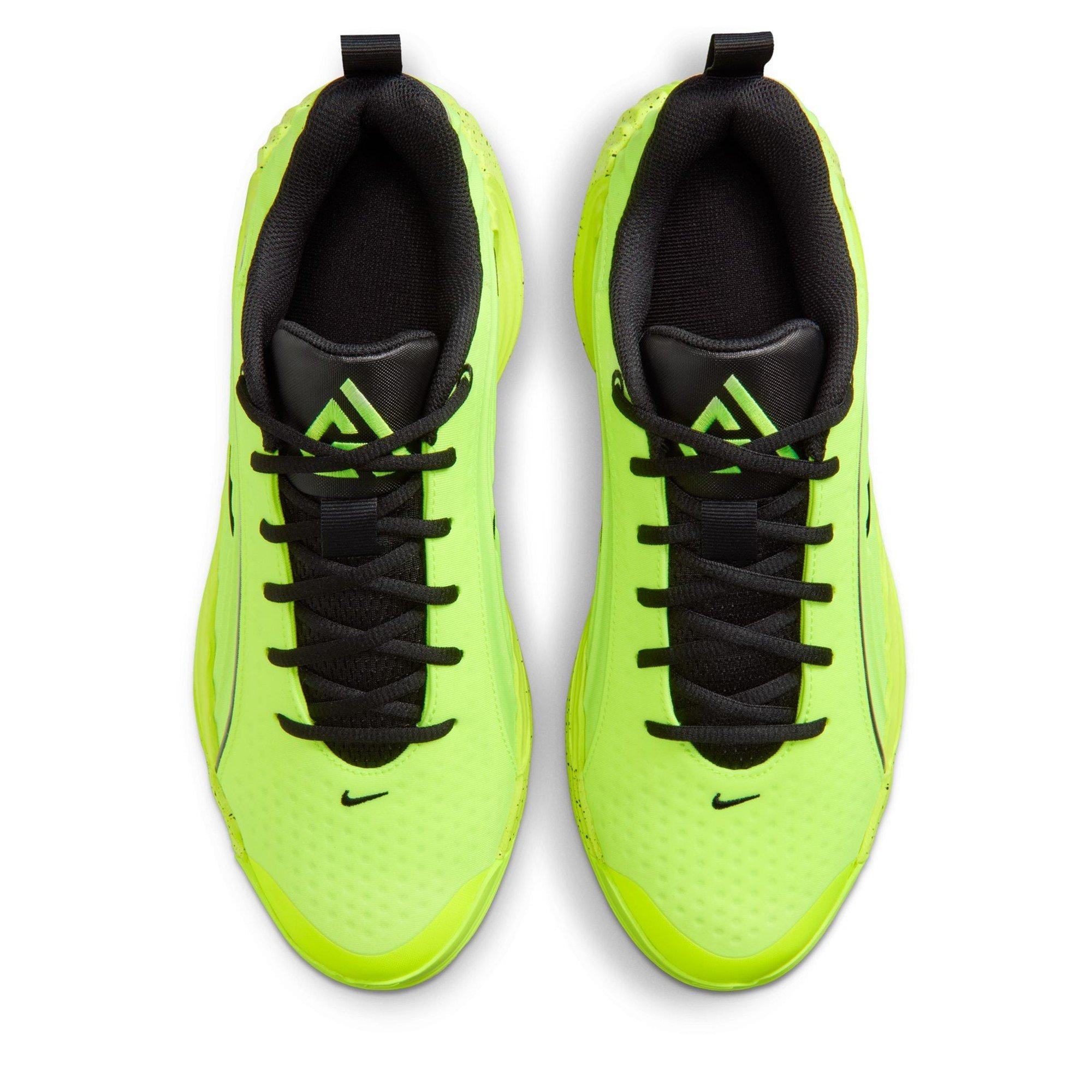 Grijs/Karmozijnrood - Nike - Men's Basketball Trainers - 6