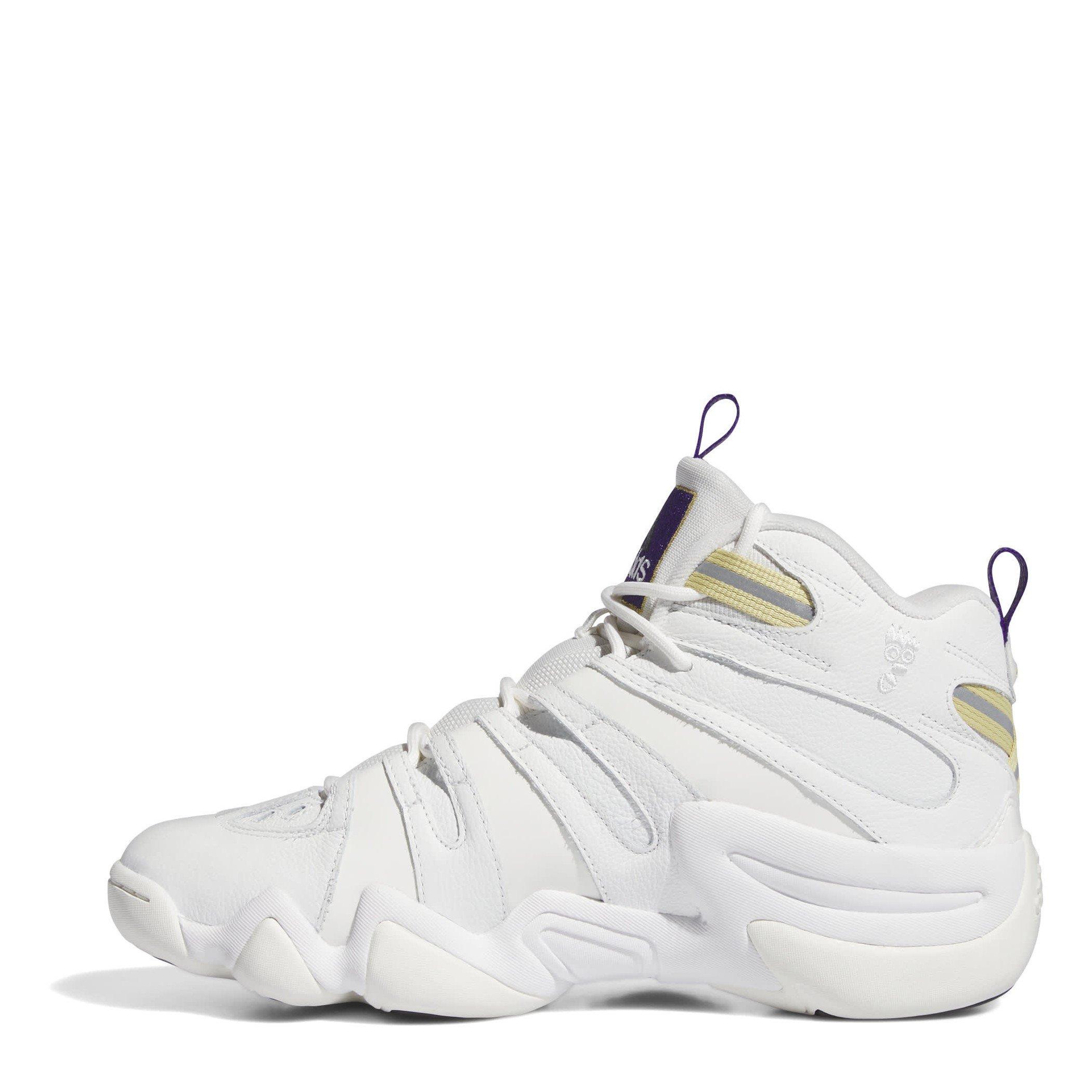 Core White - adidas - Crazy Basketball Trainers - 2