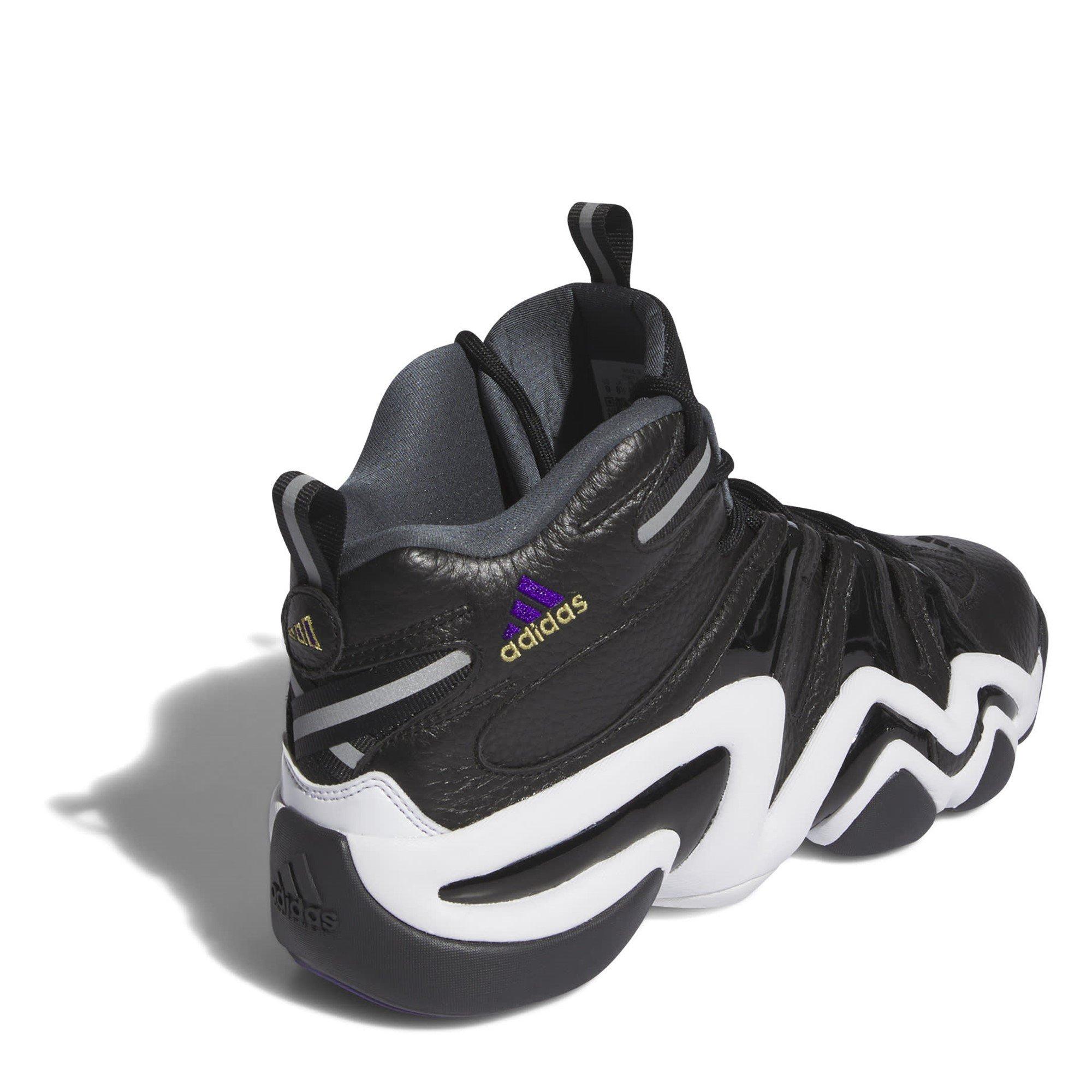 Core Black - adidas - Crazy Basketball Trainers - 4