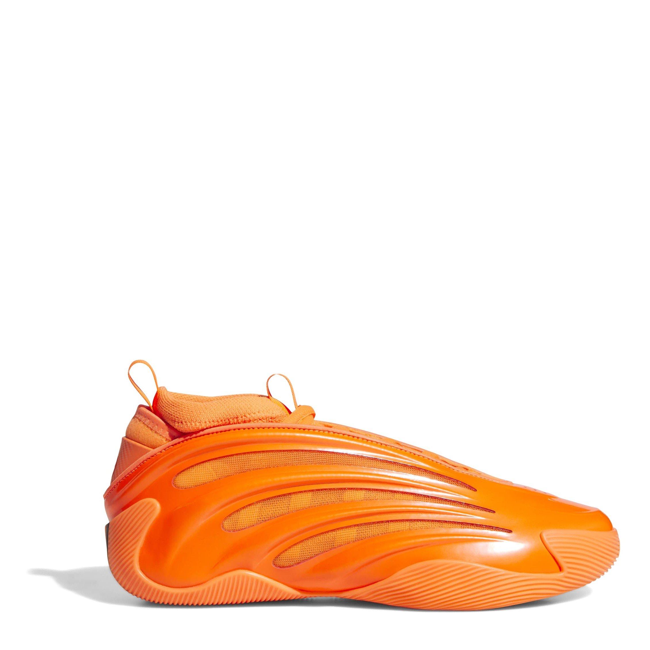 Adidas Men's Harden Volume 9 Basketball Shoes - Orange/Black - 9 (43.3)