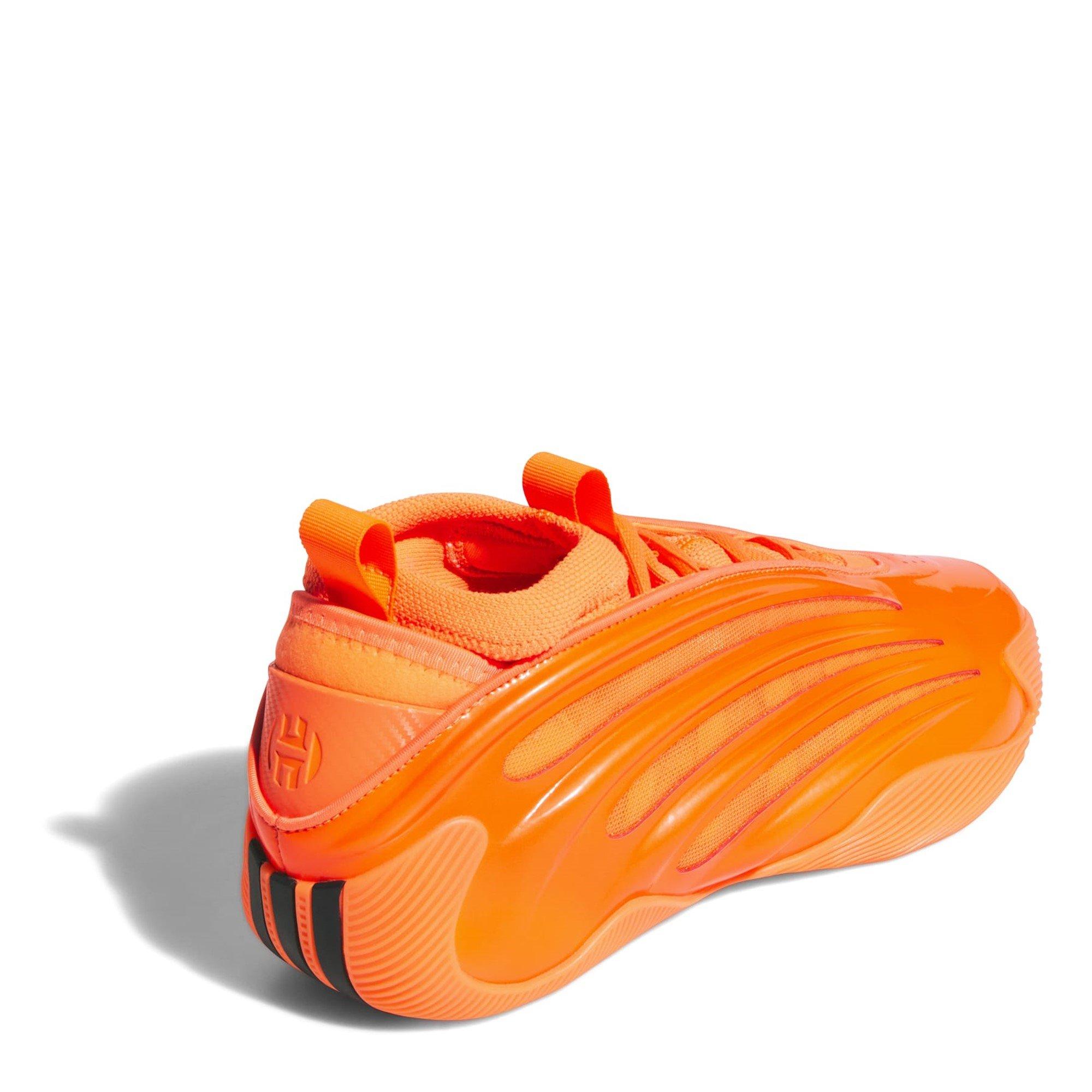 Orange/Black - adidas - Harden Volume 9 Basketball Shoes Mens - 4
