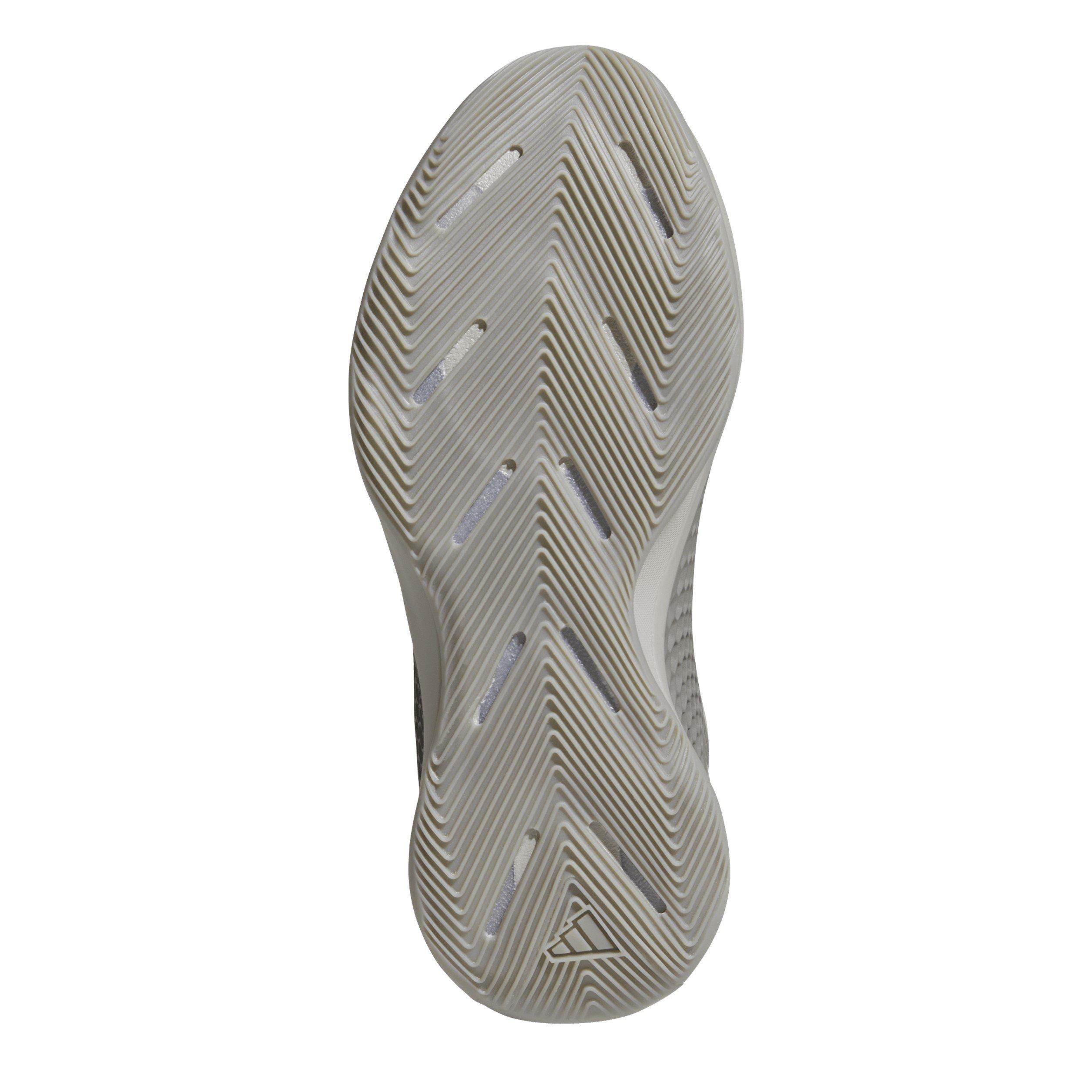 Cinza Metálico/Pombo - adidas - Adults Anthony Edwards Low Basketball Trainers - 6