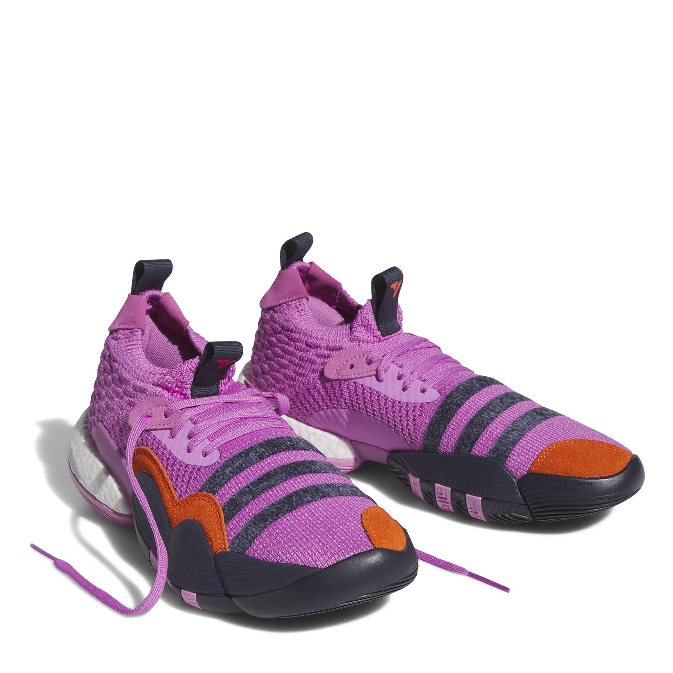 Pulse Lilac - adidas - Trae Young Basketball Trainers - 3