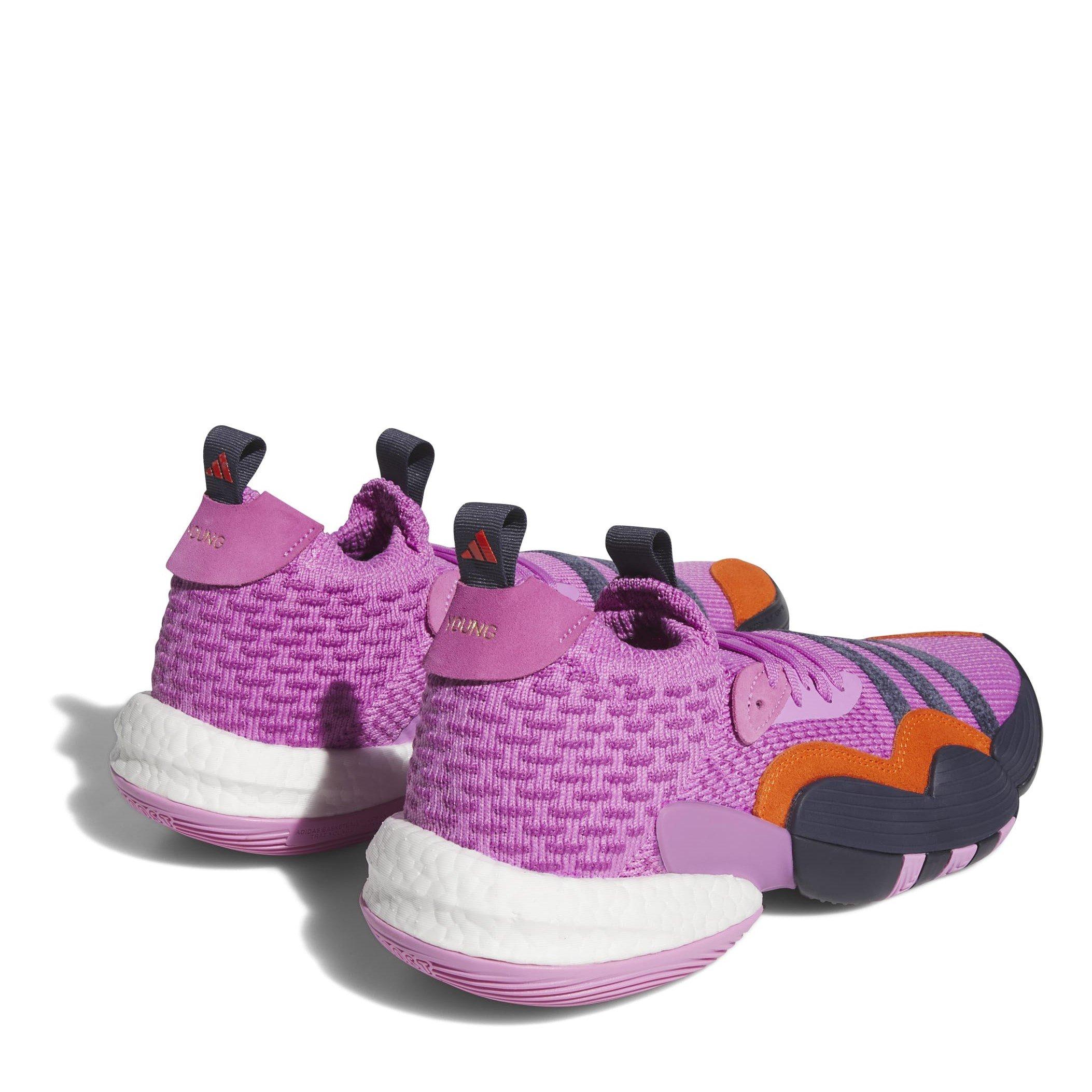 Pulse Lilac - adidas - Trae Young Basketball Trainers - 4