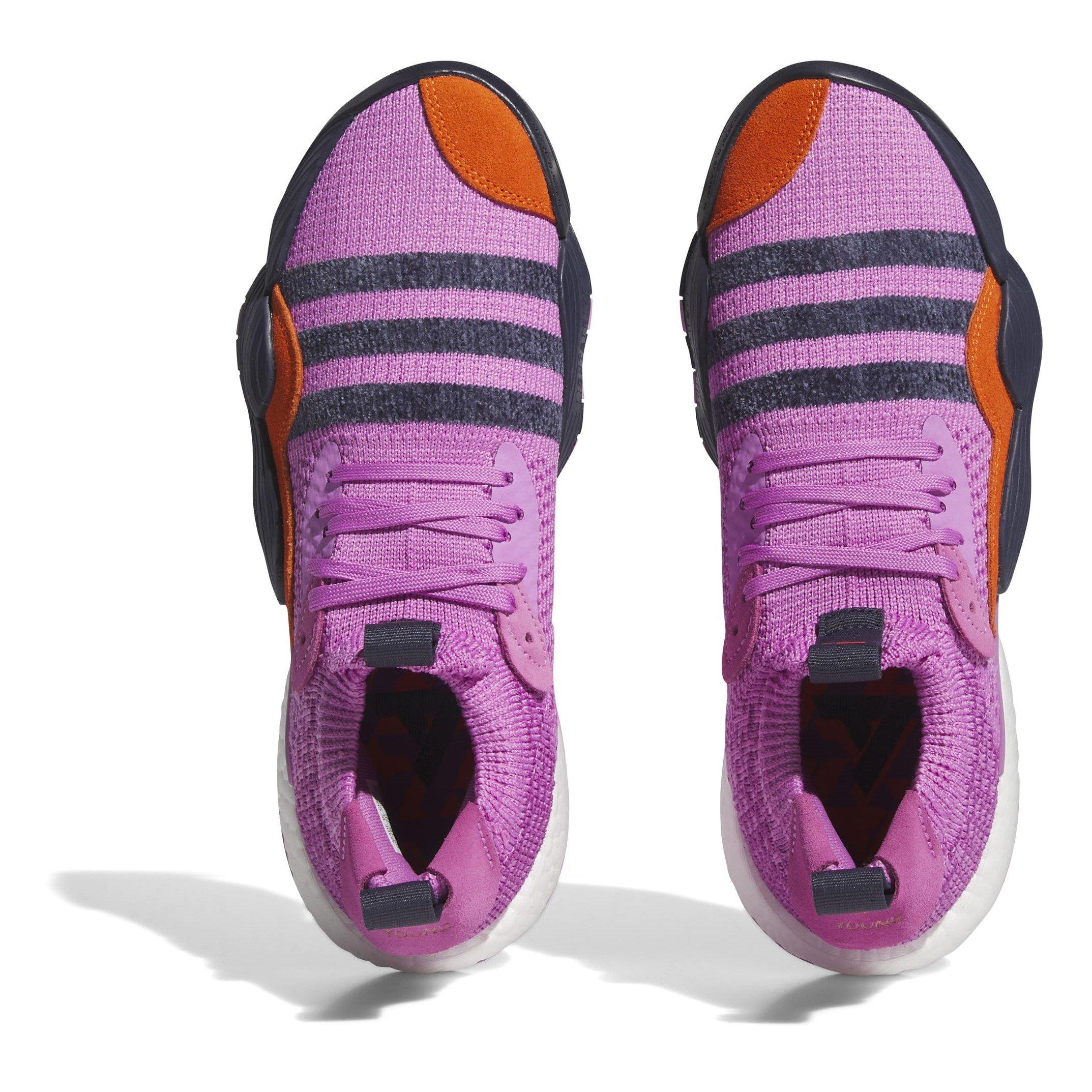 Pulse Lilac - adidas - Trae Young Basketball Trainers - 5