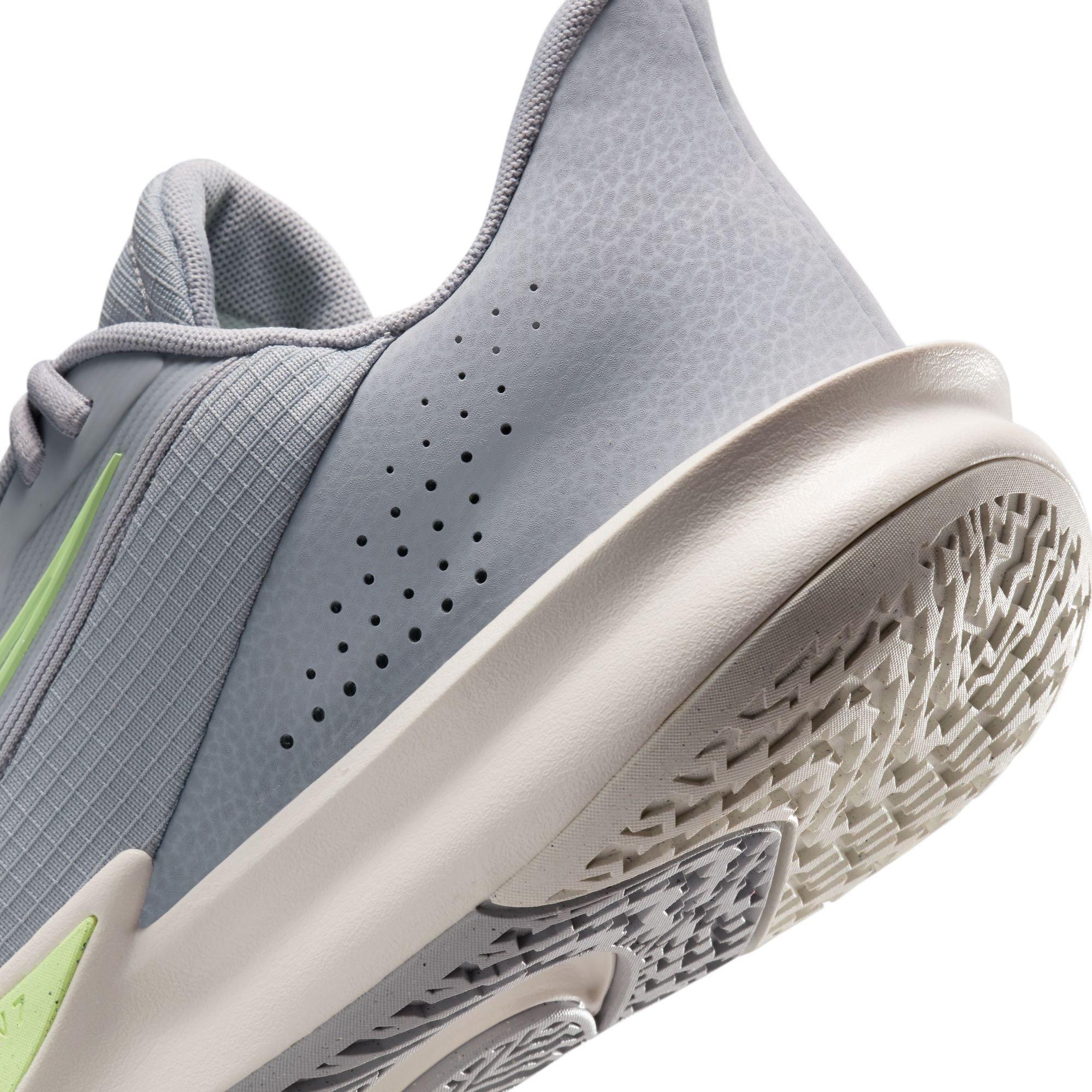 Grey/Green - Nike - Precision 7 Adults Basketball Shoes - 8