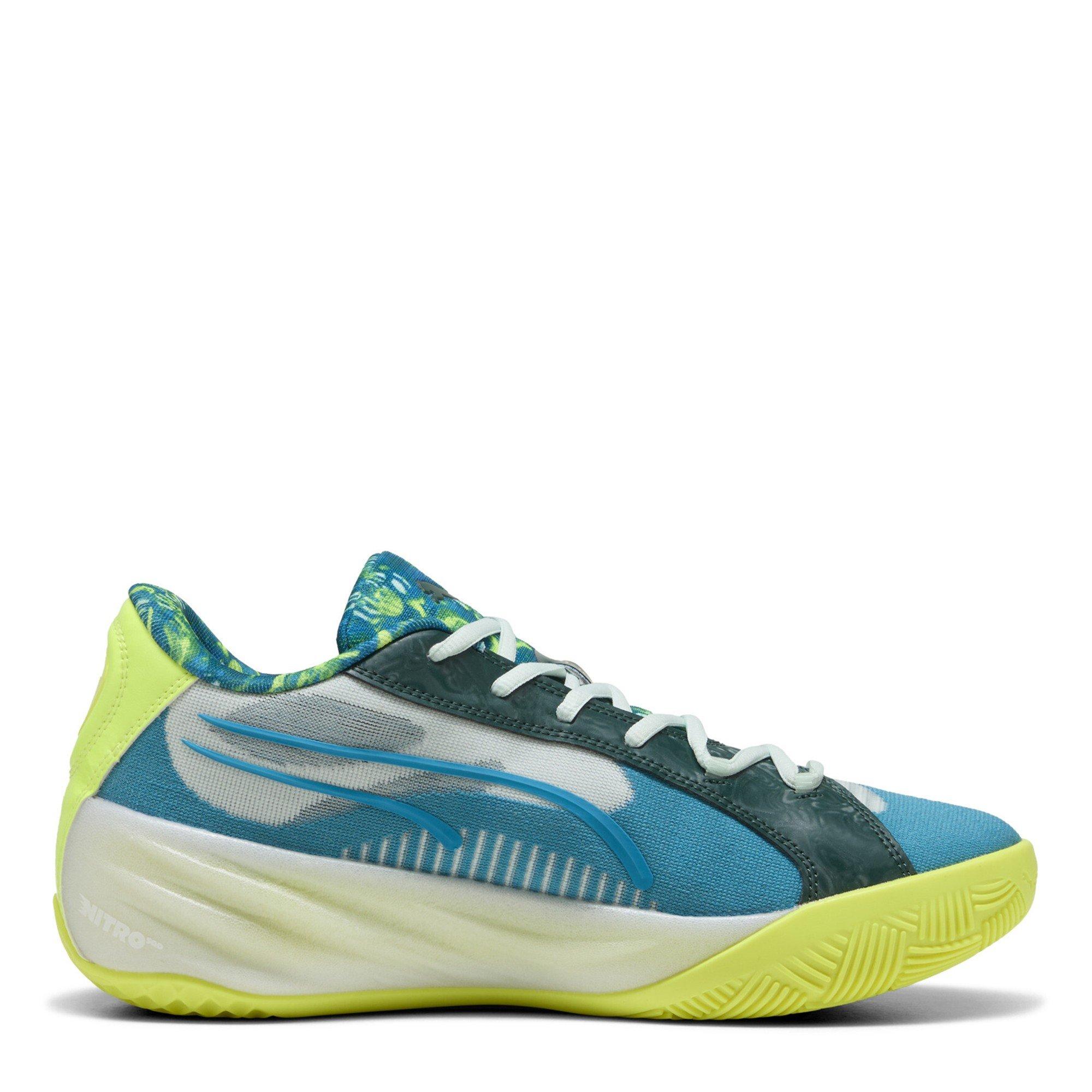 Tropsko plava - Puma - Men's All-Pro Nitro Hoops Dream Basketball Trainers - 5