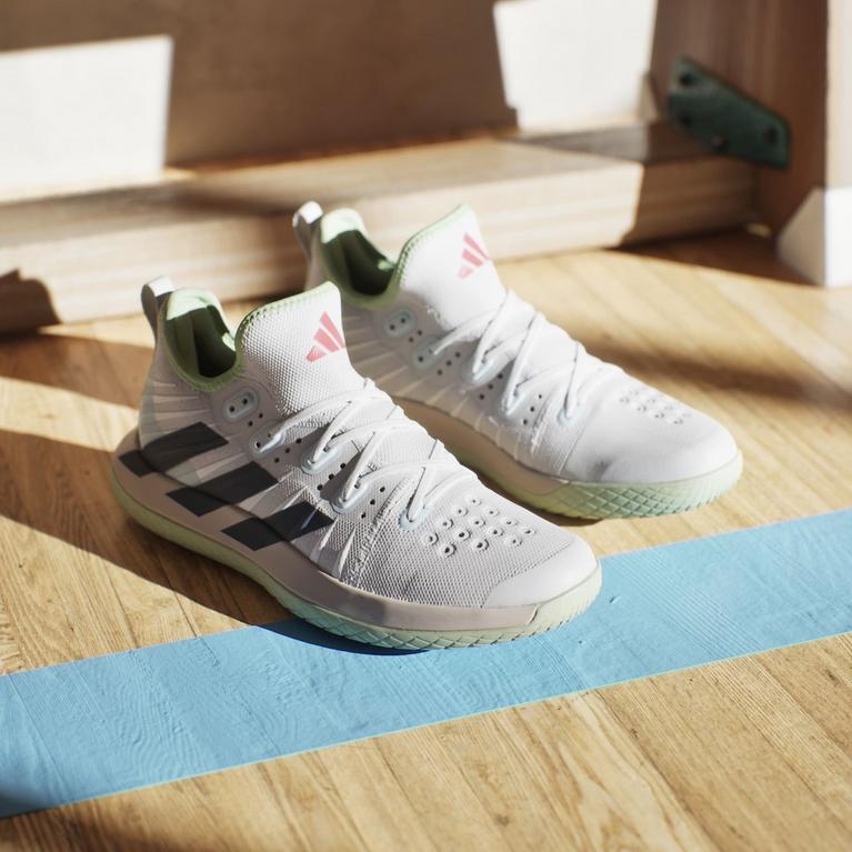 Blanc/Vert - adidas - Stabil Next Gen Shoes - 13