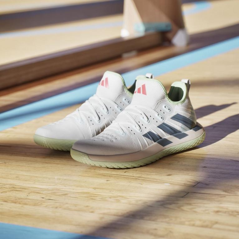 Blanc/Vert - adidas - Stabil Next Gen Shoes - 16