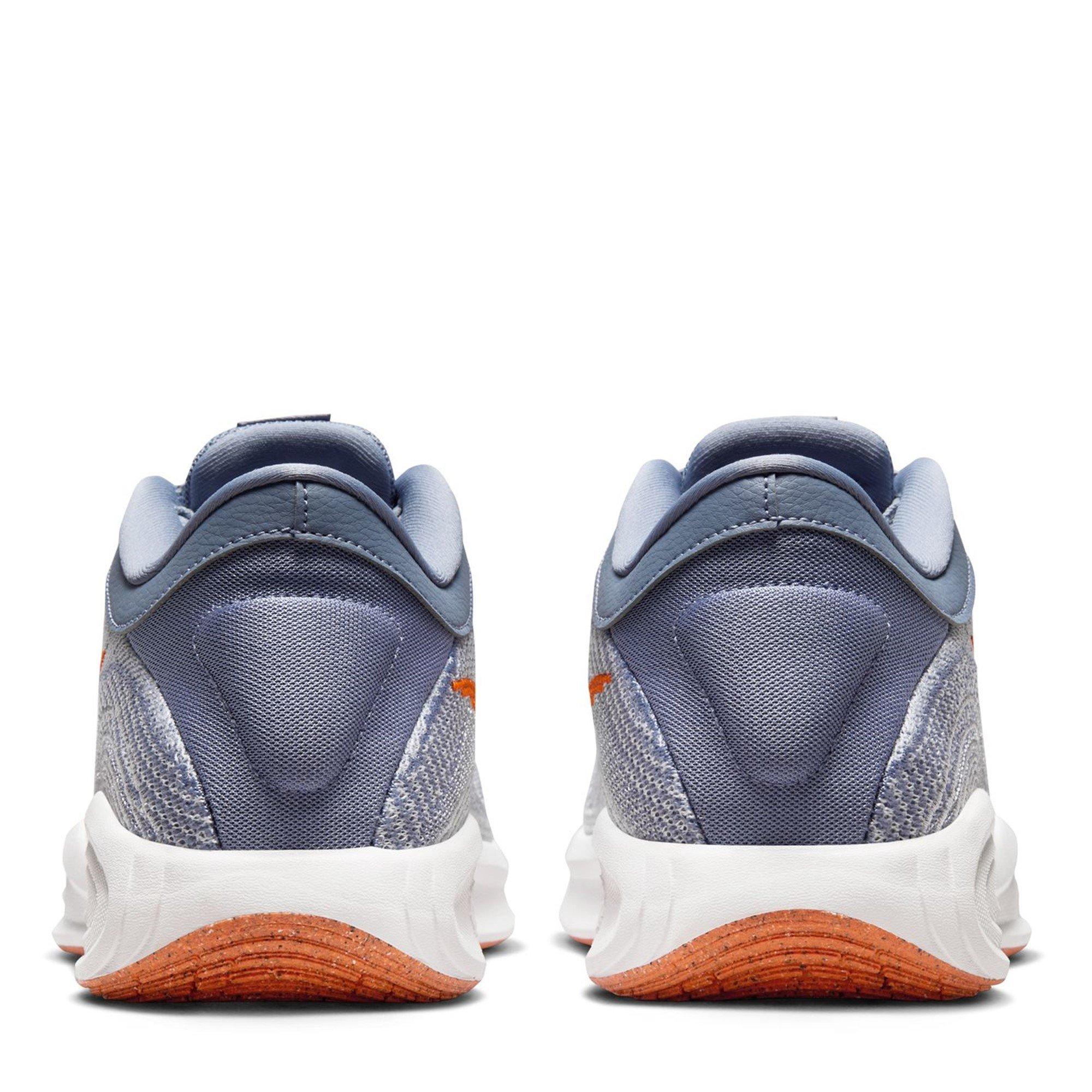 Ashen Slate/Org - Nike - G.T. Hustle Academy Basketball Trainers Mens - 5