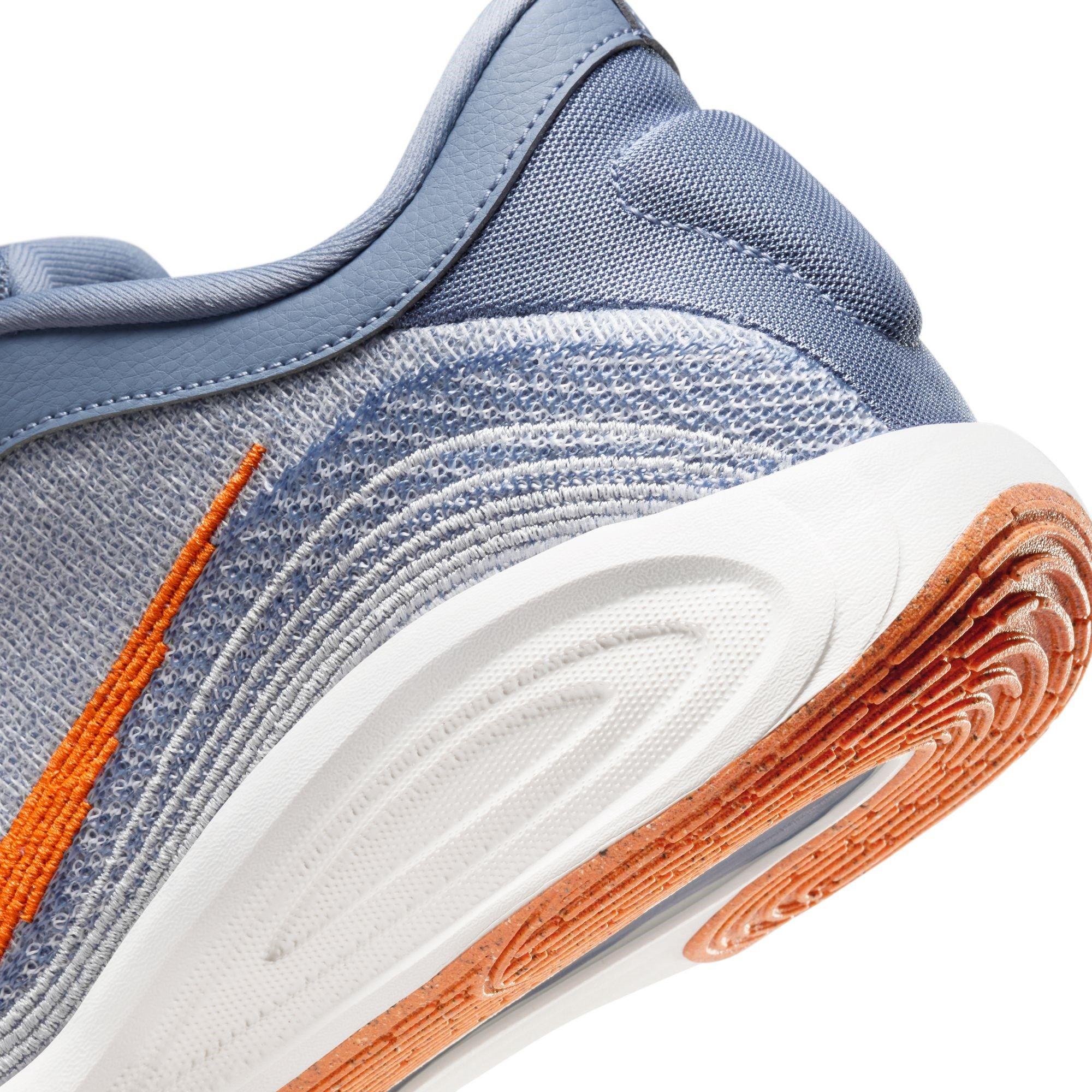 Ashen Slate/Org - Nike - G.T. Hustle Academy Basketball Trainers Mens - 8