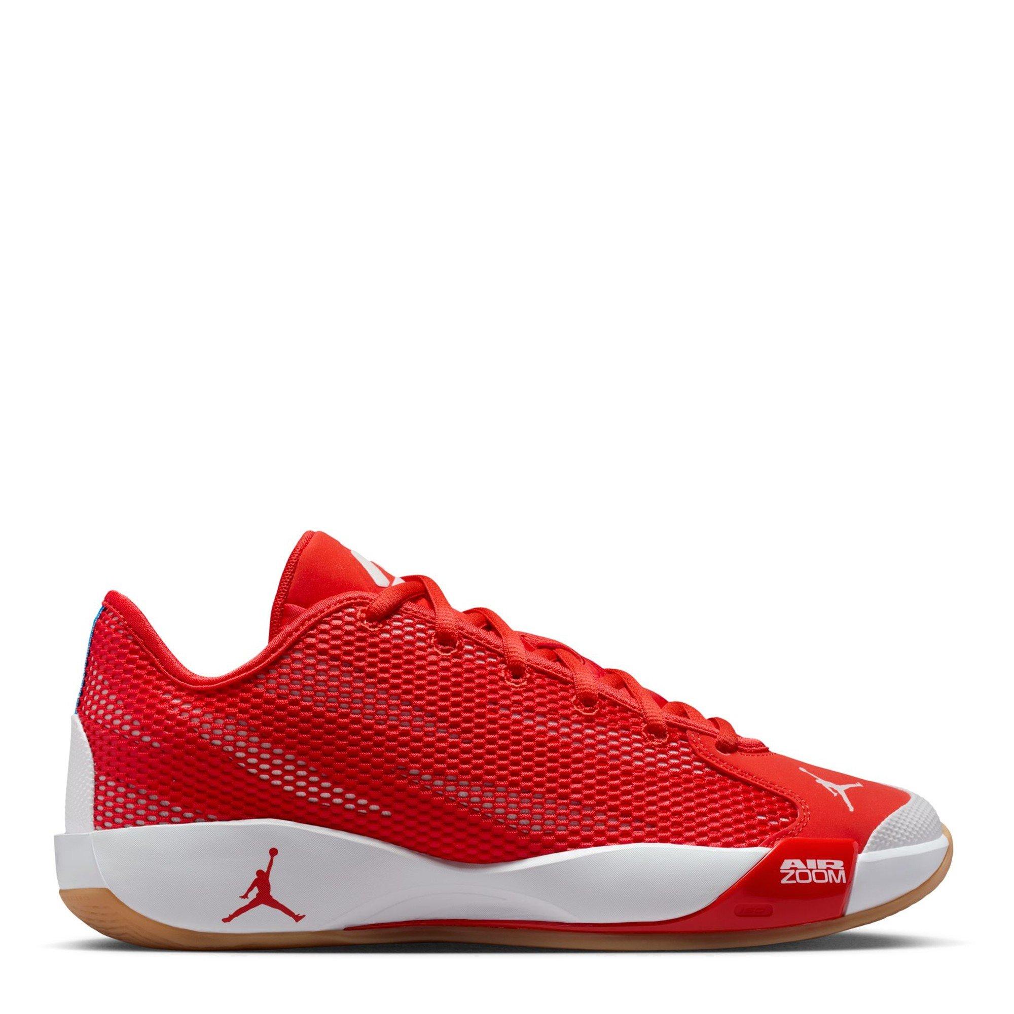 Air Jordan Men's Luka 77 Basketball Trainers - Red/Gum - 8 (42)