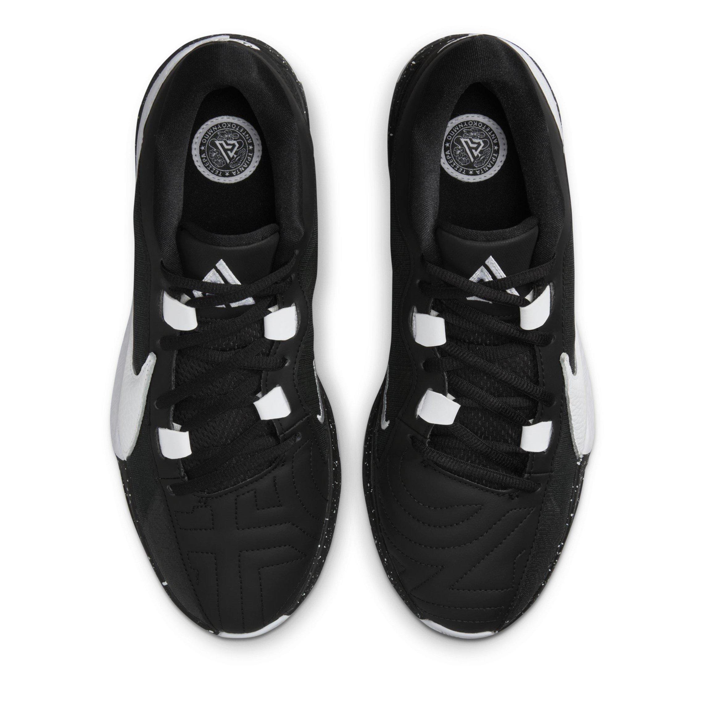 Zwart/Wit - Nike - Zoom Freak 5 Basketball Trainers Mens - 5