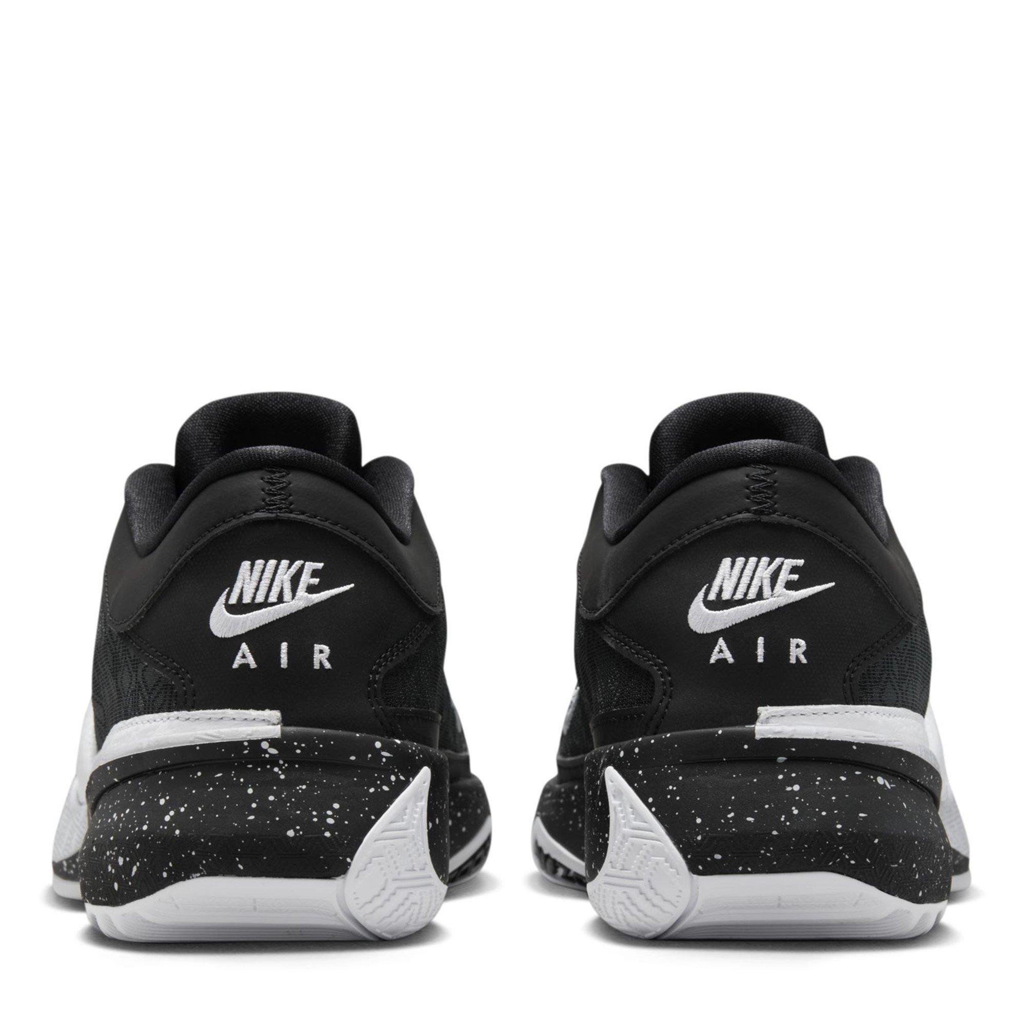Zwart/Wit - Nike - Zoom Freak 5 Basketball Trainers Mens - 6