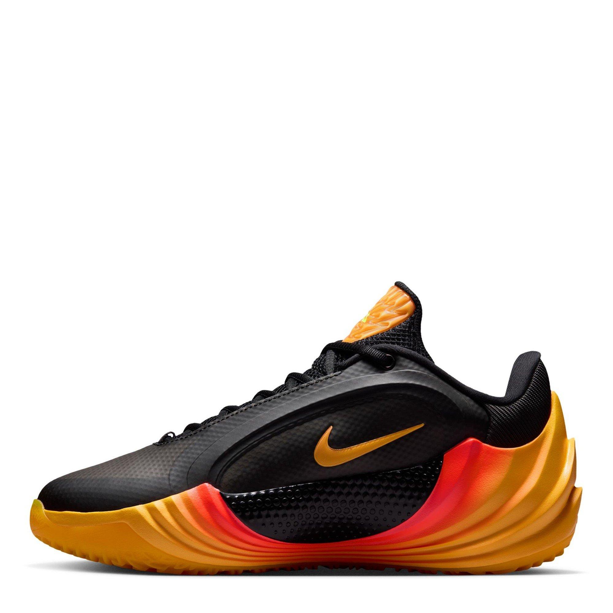 Blk/Oranje - Nike - Men's Freak 8 Basketball Trainers - 2