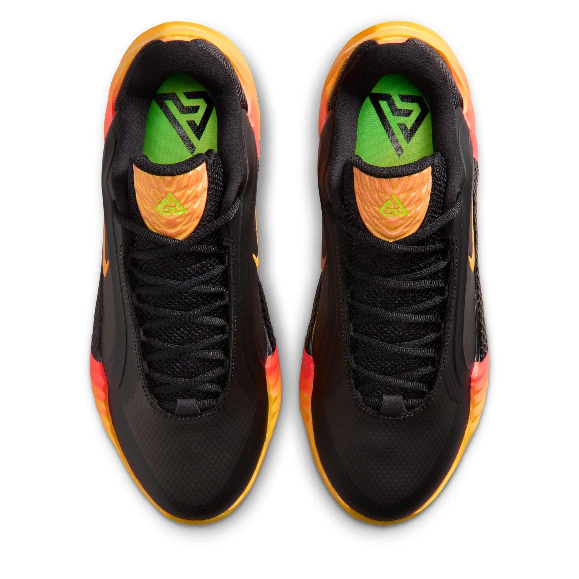 Blk/Oranje - Nike - Men's Freak 8 Basketball Trainers - 6