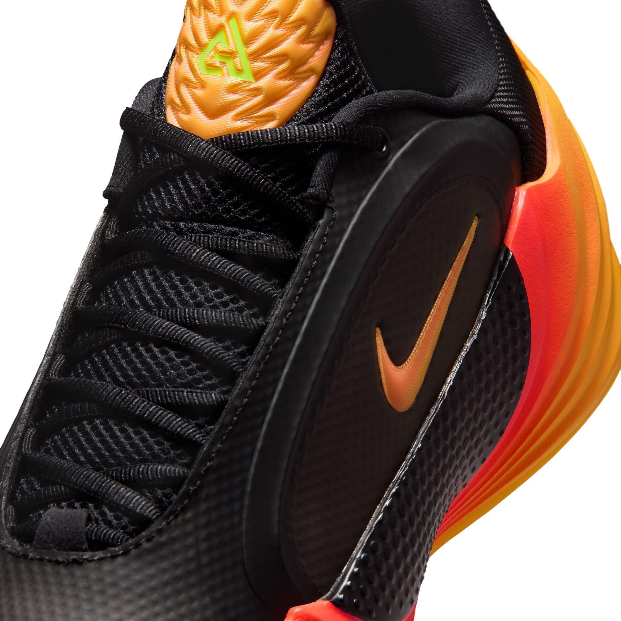 Blk/Oranje - Nike - Men's Freak 8 Basketball Trainers - 7