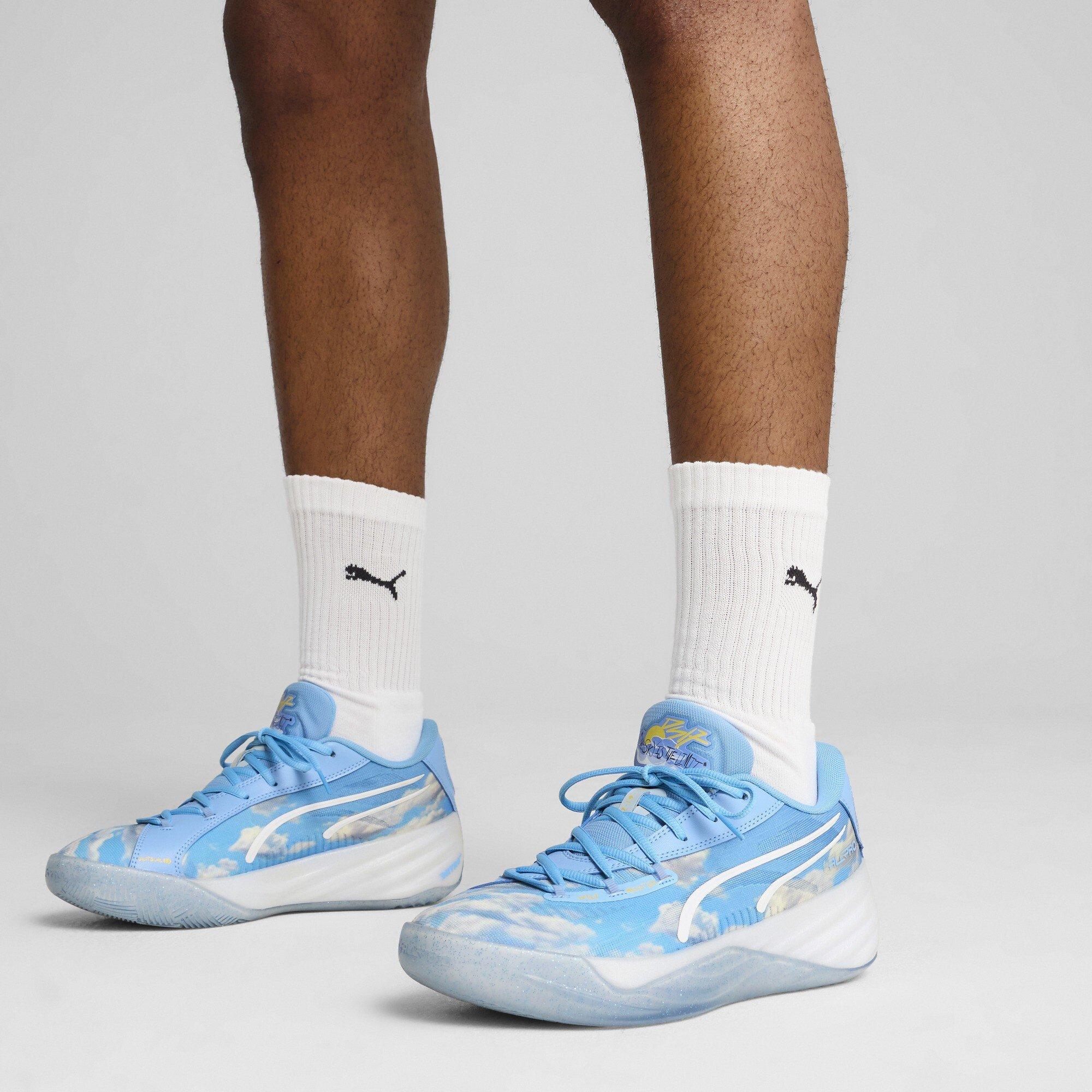 Team Light Bl - Puma - Men's All-Pro Nitro Dennis Basketball Trainers - 3