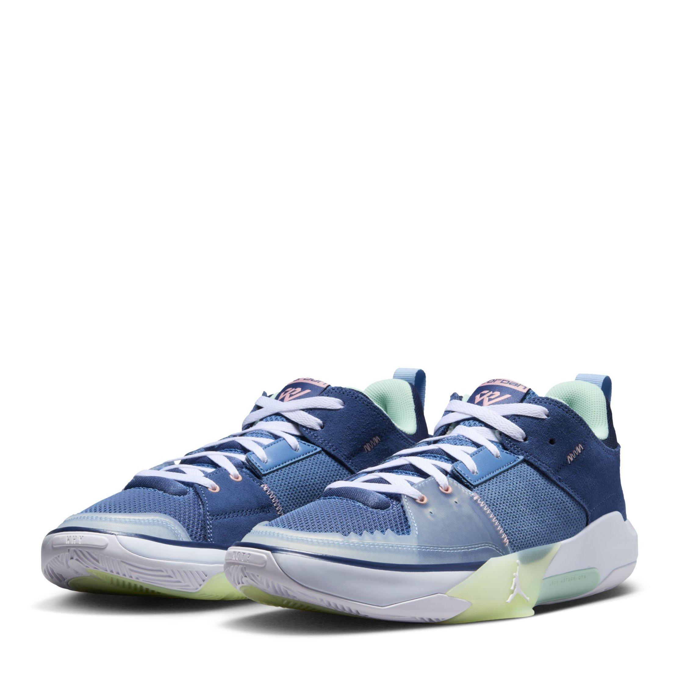 Blau/Rosa/Marineblau - Air Jordan - One Take Basketball Trainers - 4