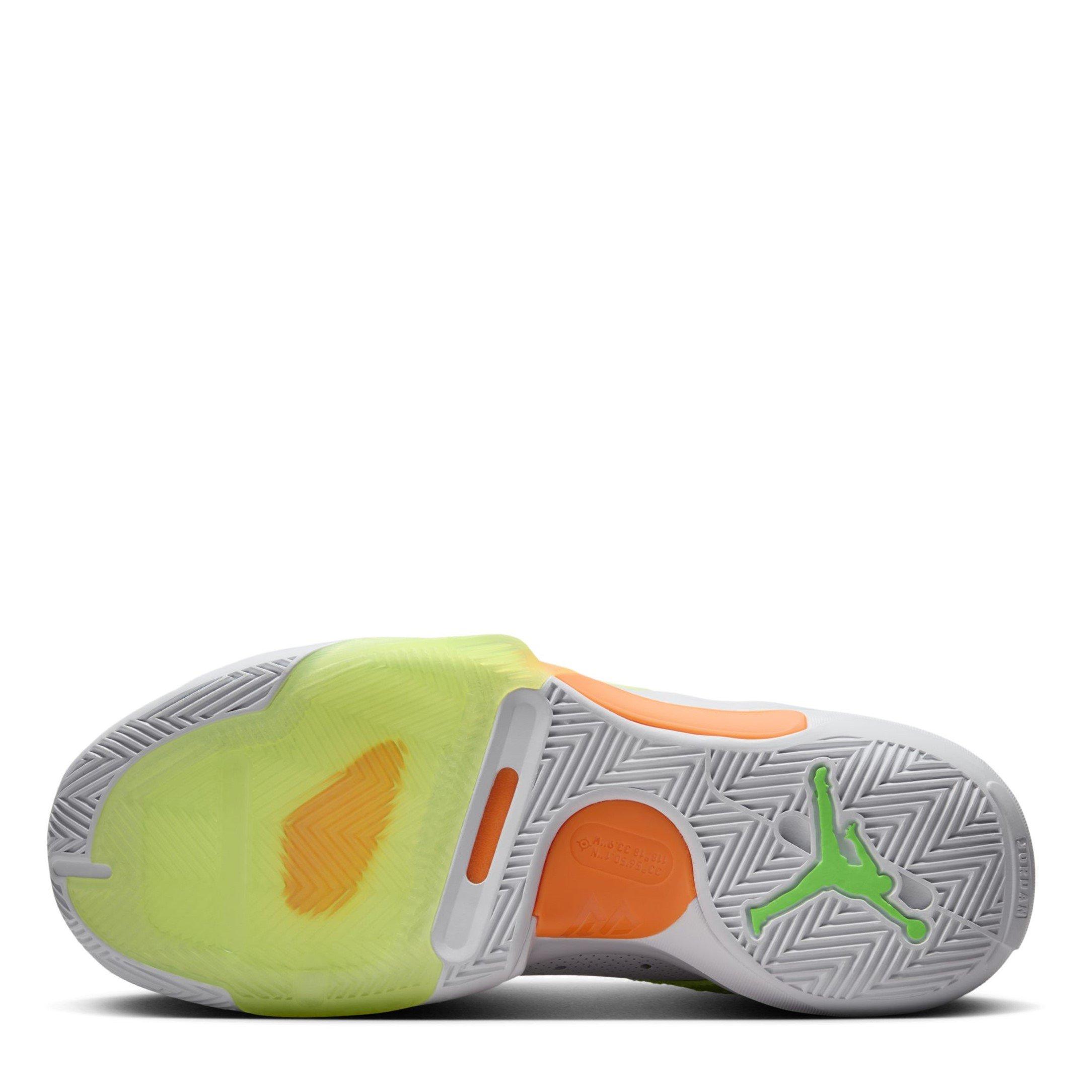 White/Green - Air Jordan - One Take Basketball Trainers - 3