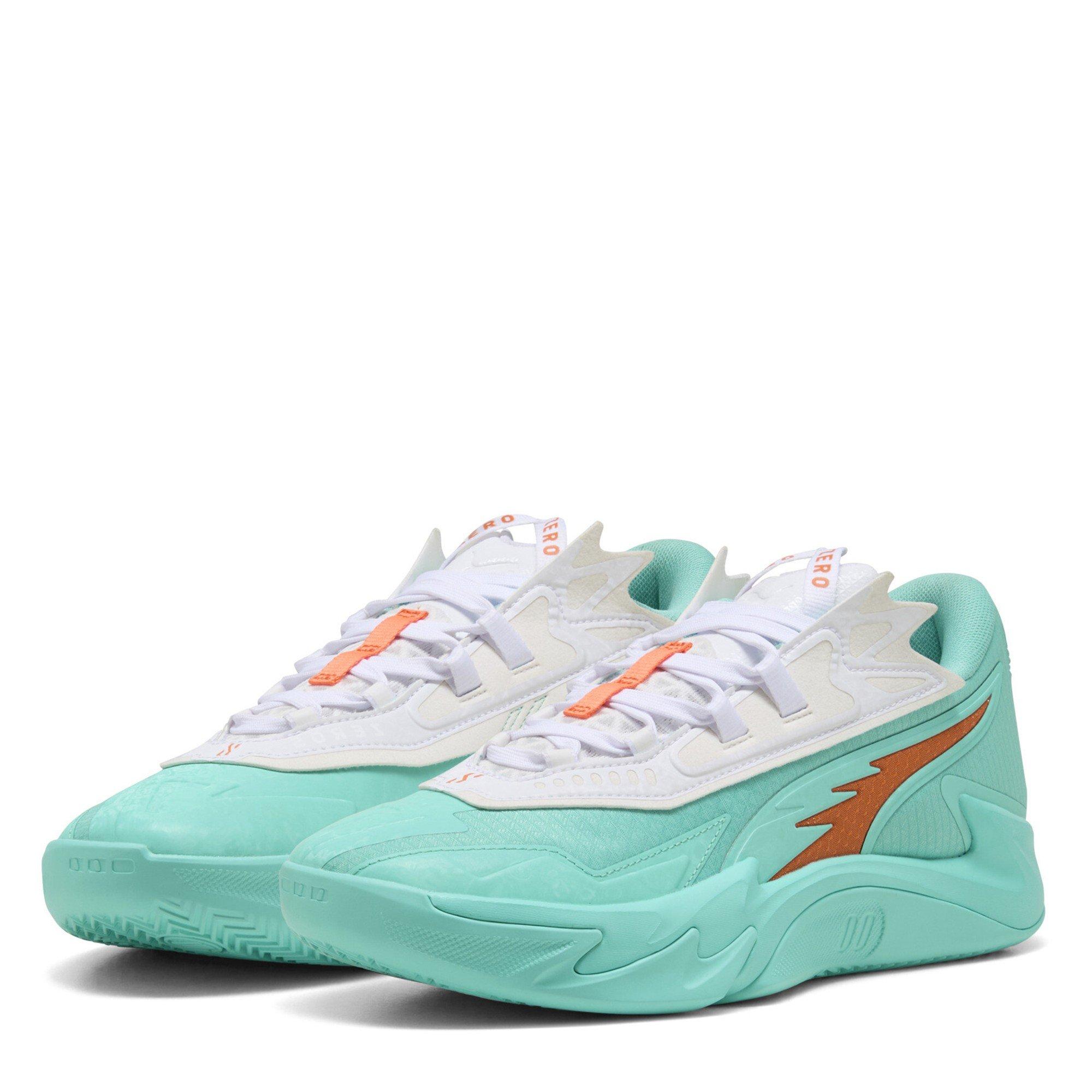 Aquatic-Orang - Puma - Men's Scoot Zeros II Shift Basketball Trainers - 1
