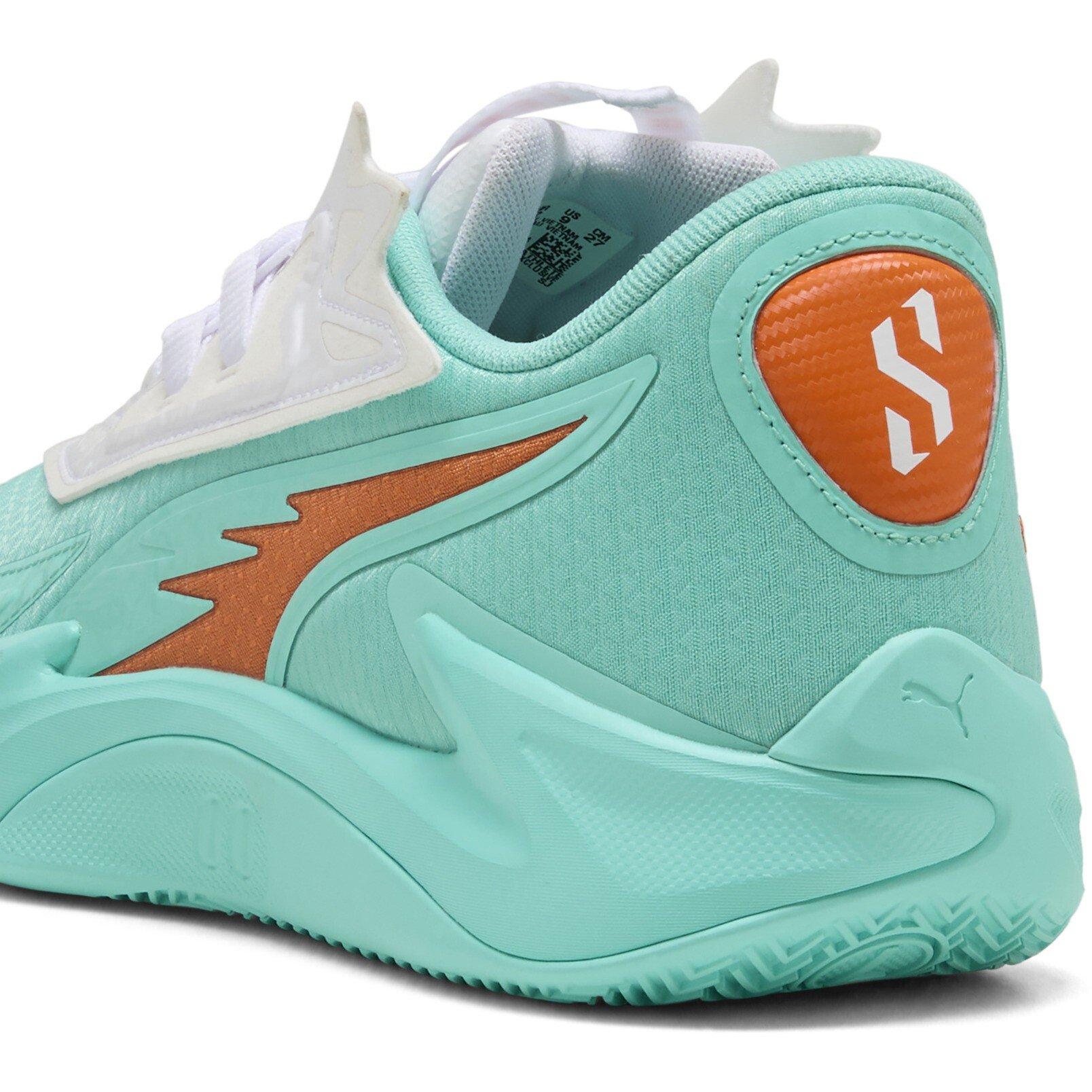 Aquatic-Orang - Puma - Men's Scoot Zeros II Shift Basketball Trainers - 5