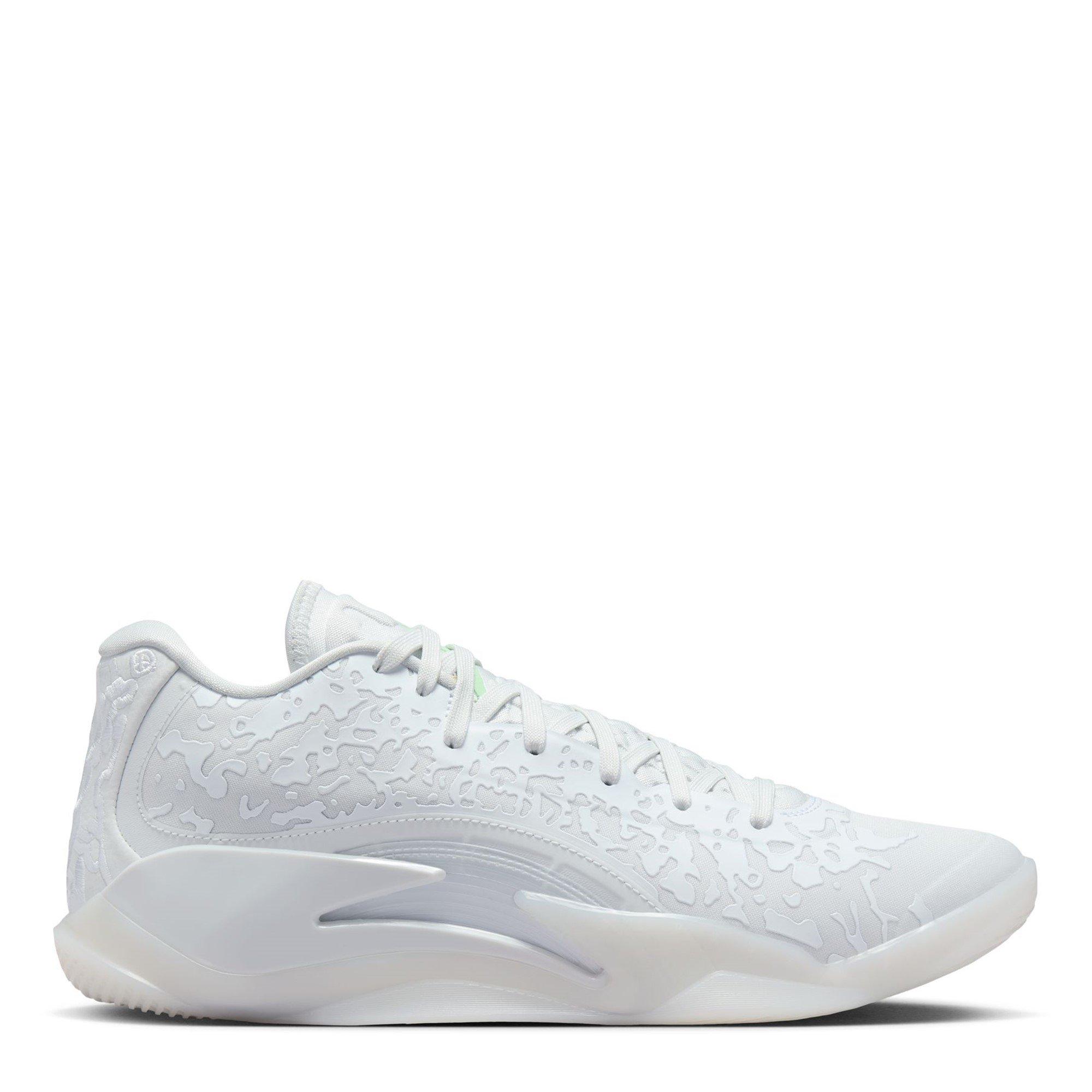 White/Vapr Grn - Air Jordan - Men's Zion Basketball Trainers - 1