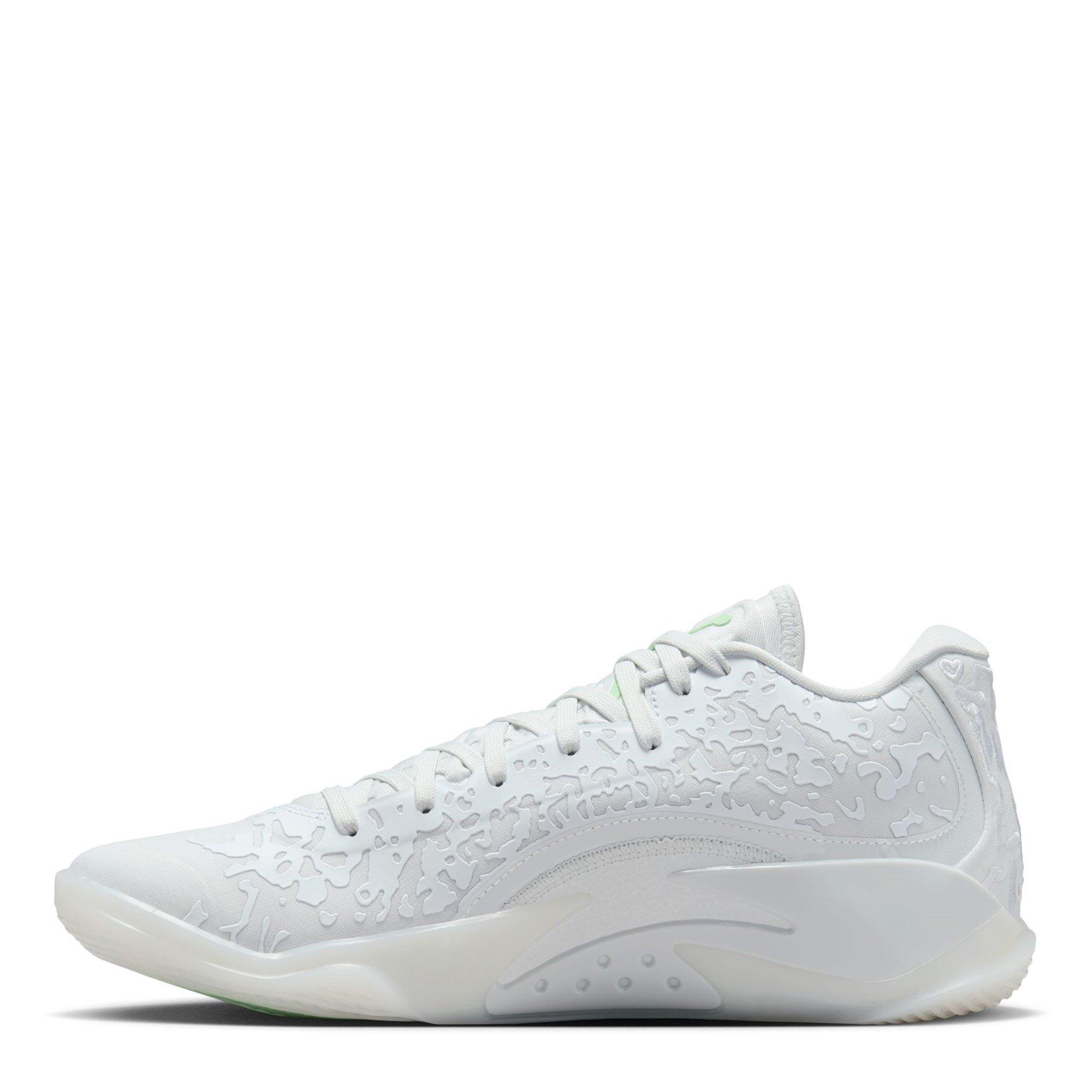 White/Vapr Grn - Air Jordan - Zion Basketball Trainers - 2