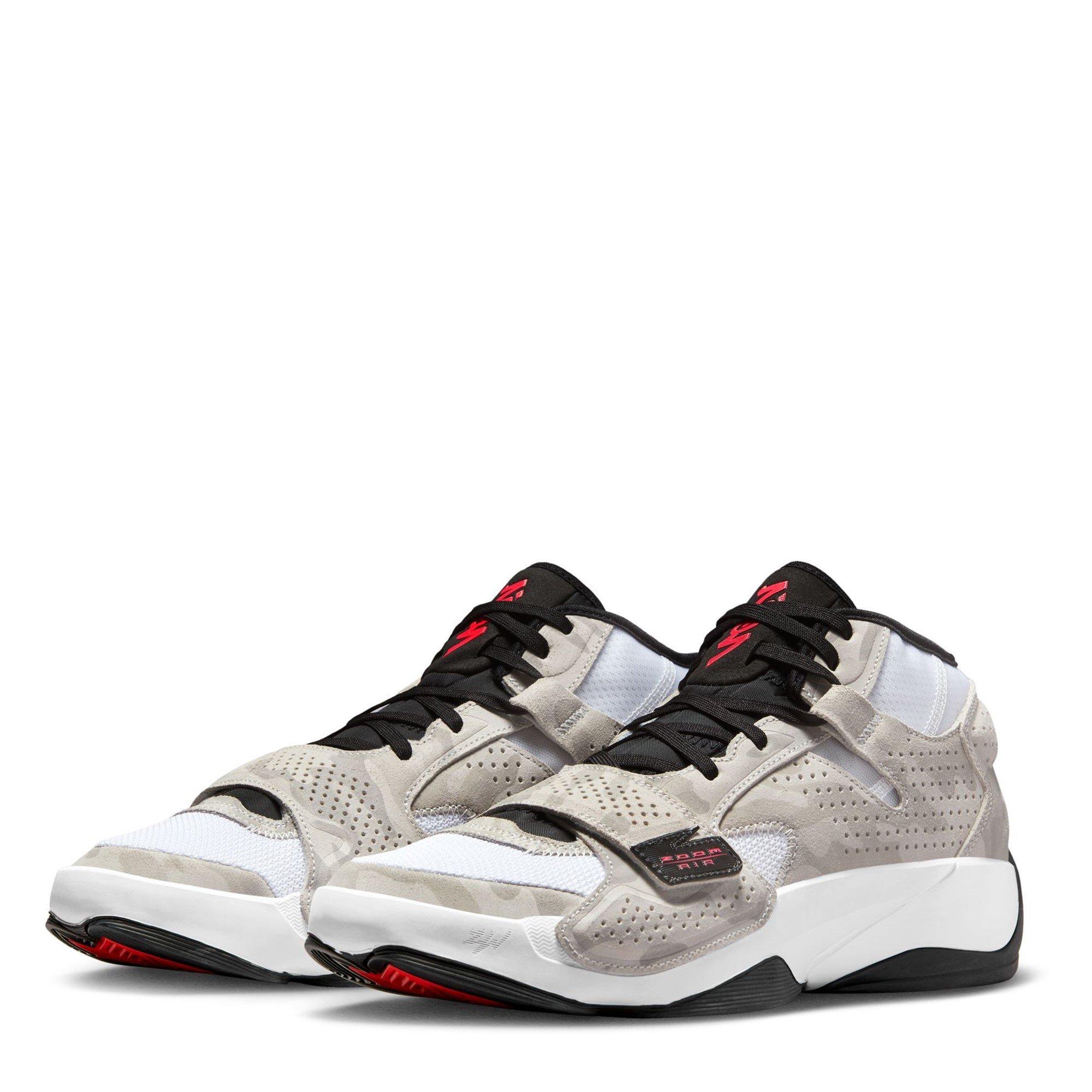 White/Crimson - Air Jordan - Zion Basketball Trainers - 4