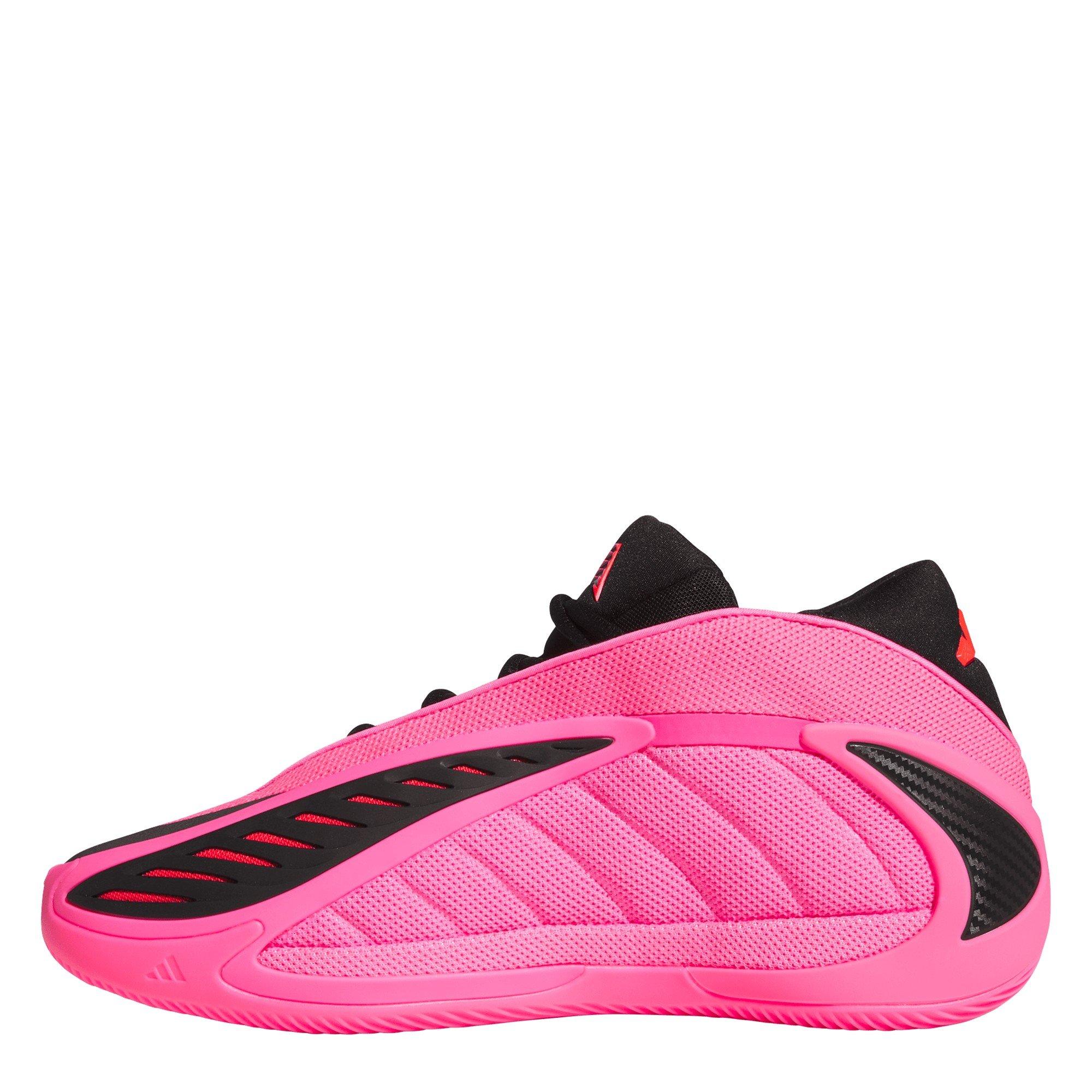 Pink/Black - adidas - Mens Anthony Edwards 2 Basketball Trainers - 2