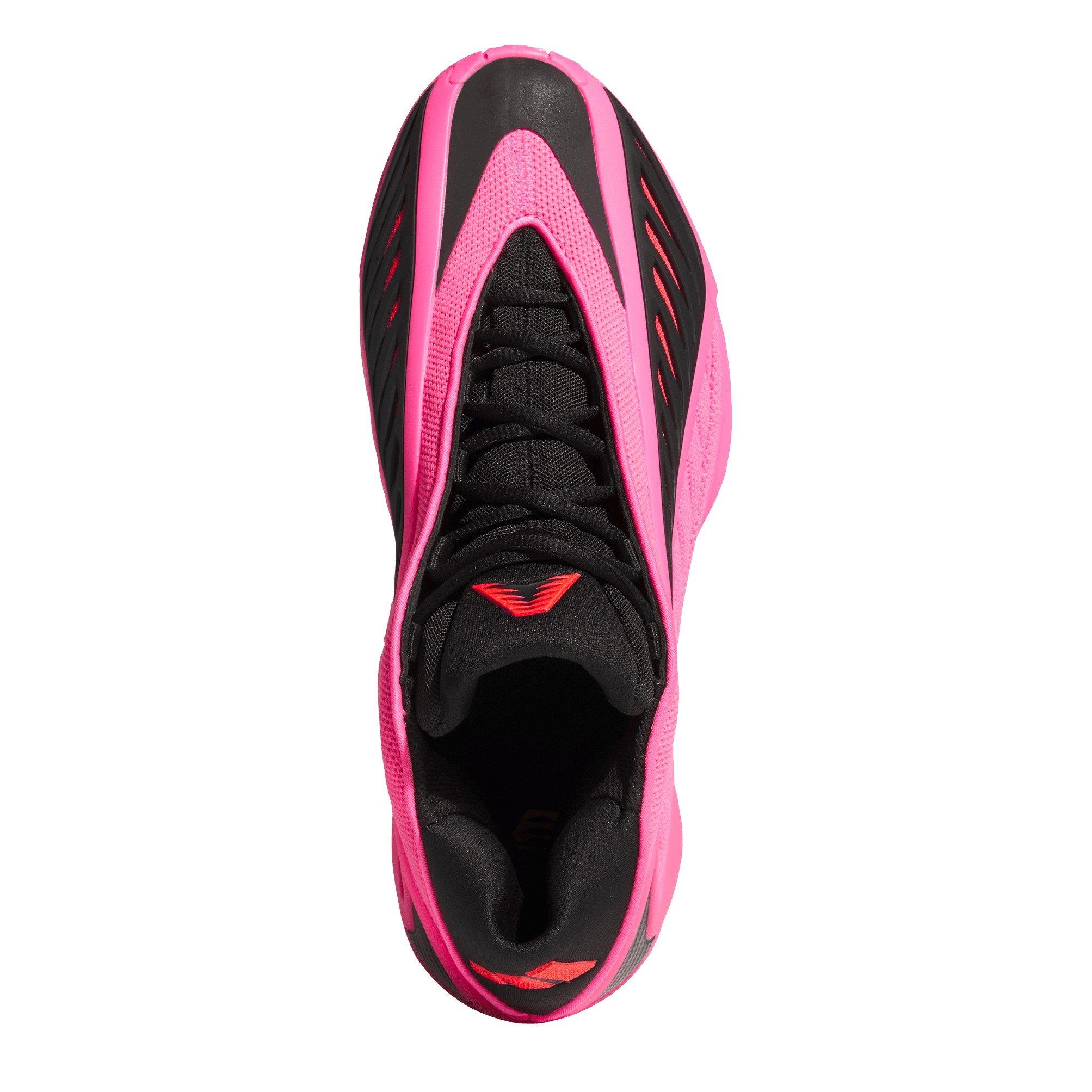 Pink/Black - adidas - Mens Anthony Edwards 2 Basketball Trainers - 5