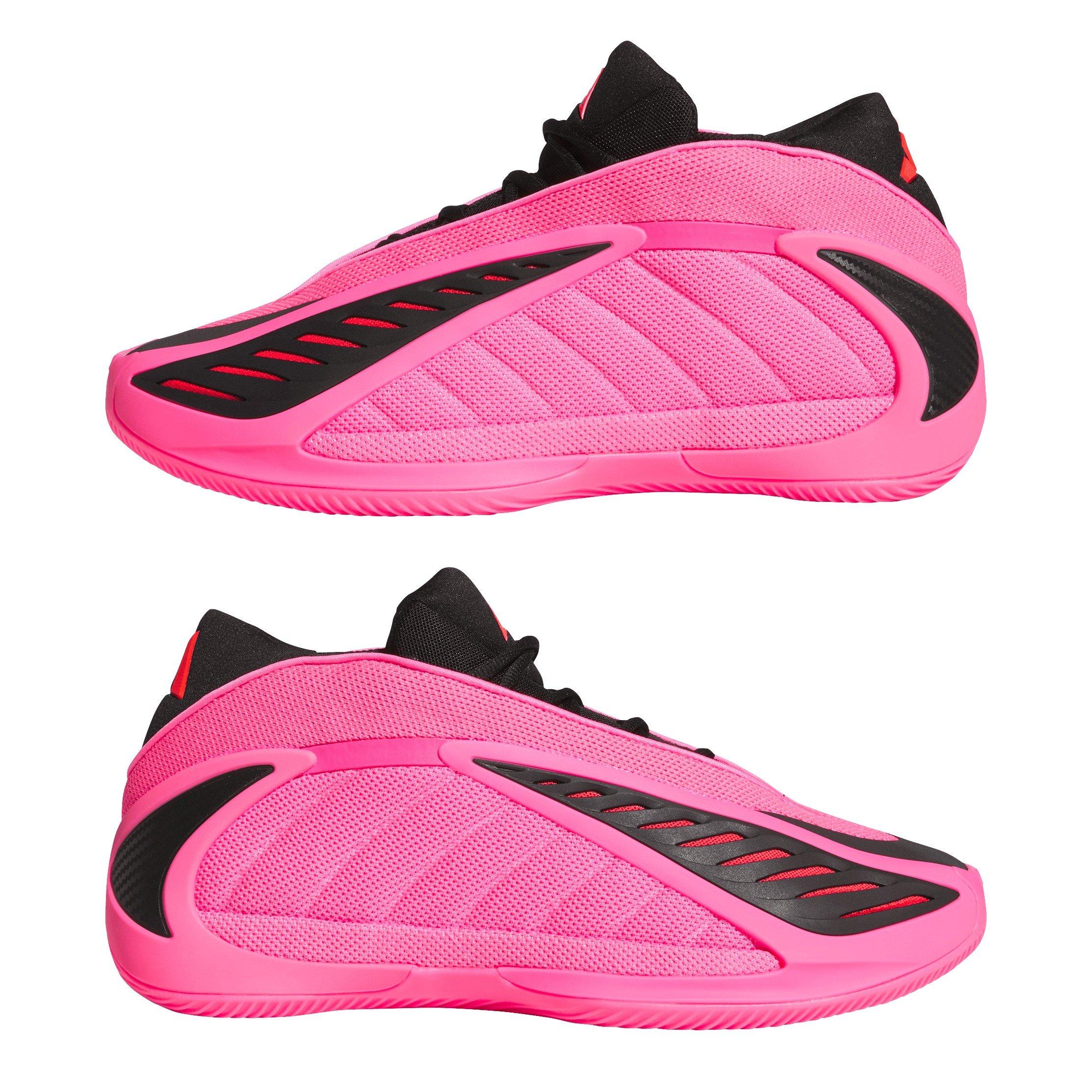 Pink/Black - adidas - Mens Anthony Edwards 2 Basketball Trainers - 9