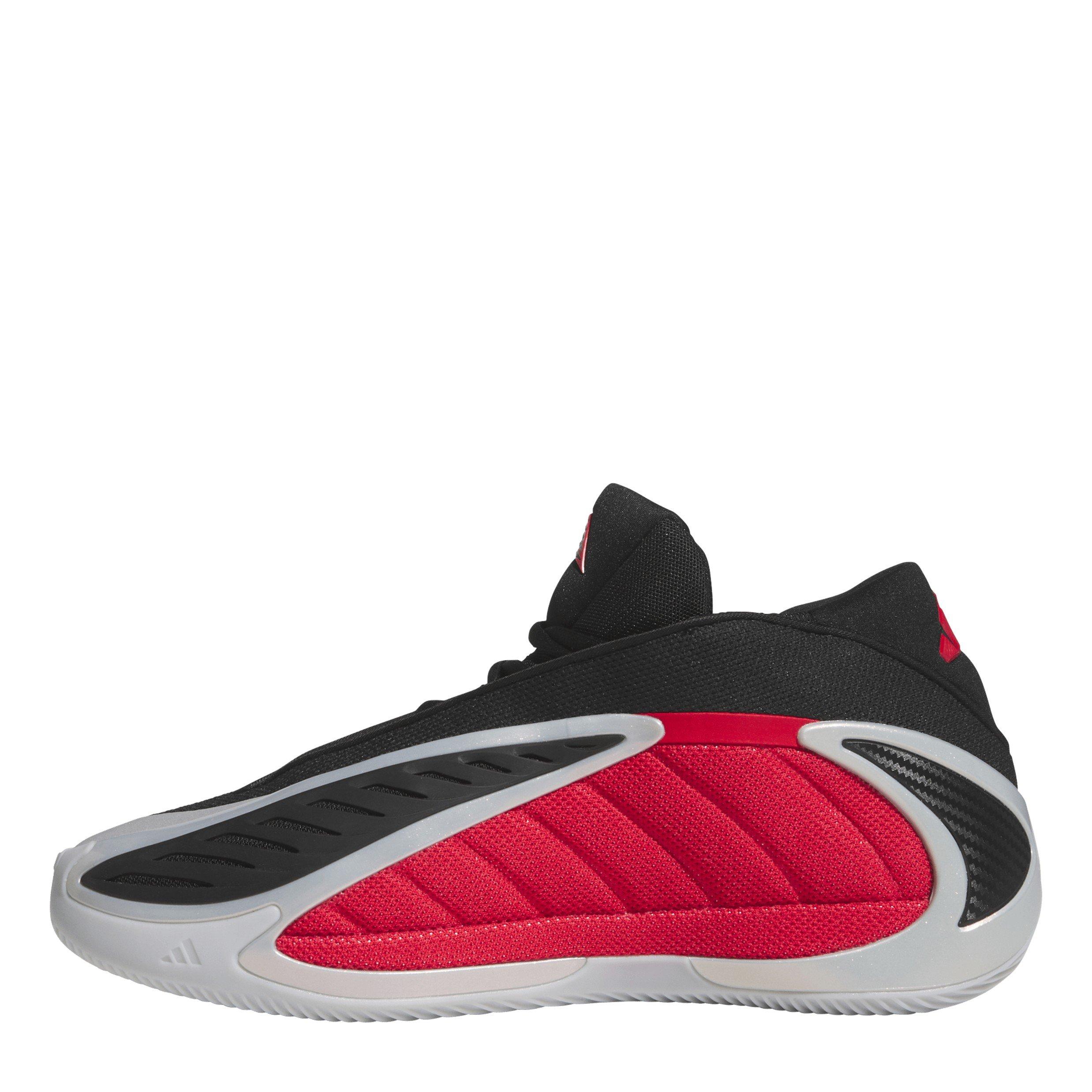 Silver/Red - adidas - Mens Anthony Edwards 2 Basketball Trainers - 2