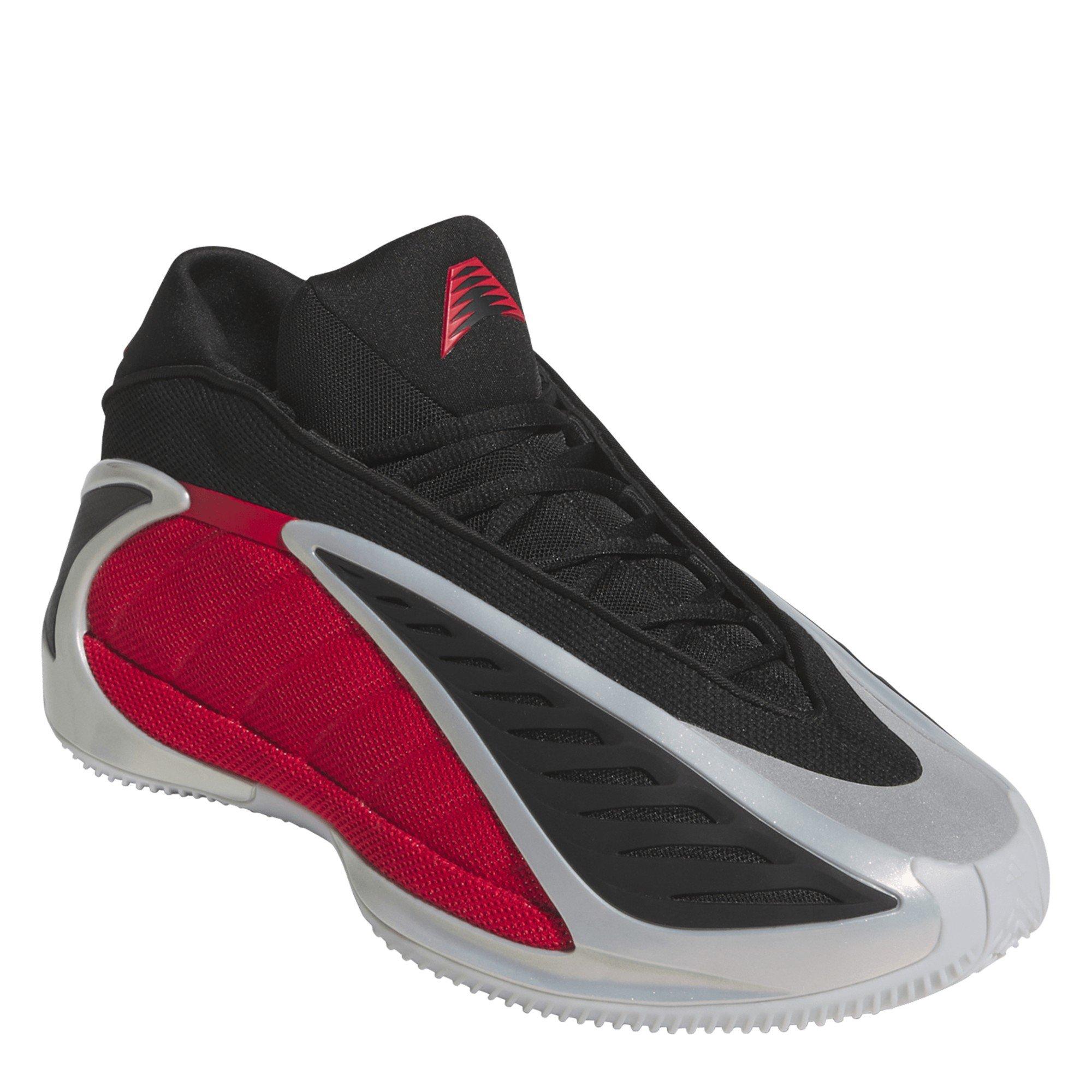 Silver/Red - adidas - Mens Anthony Edwards 2 Basketball Trainers - 3