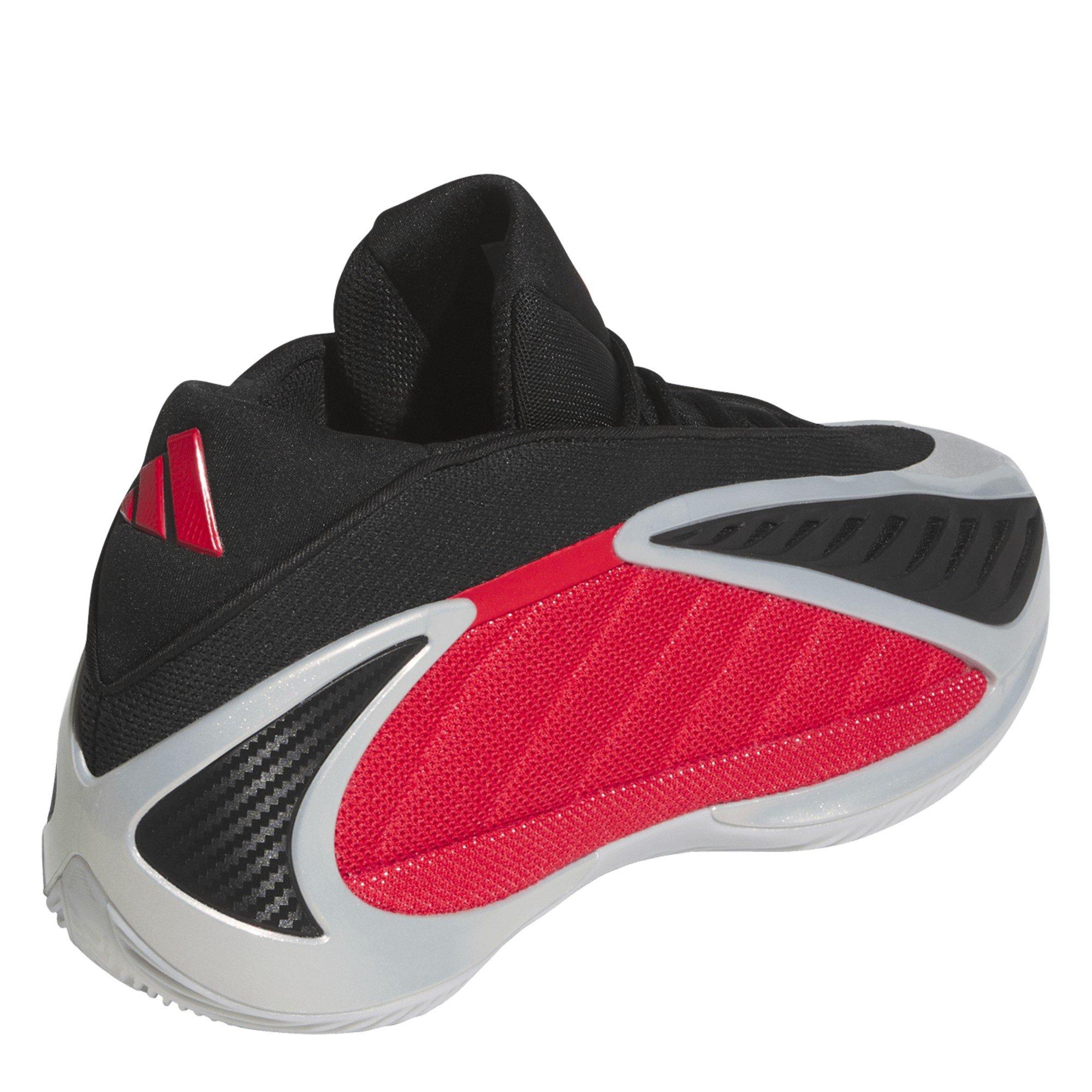 Silver/Red - adidas - Mens Anthony Edwards 2 Basketball Trainers - 4