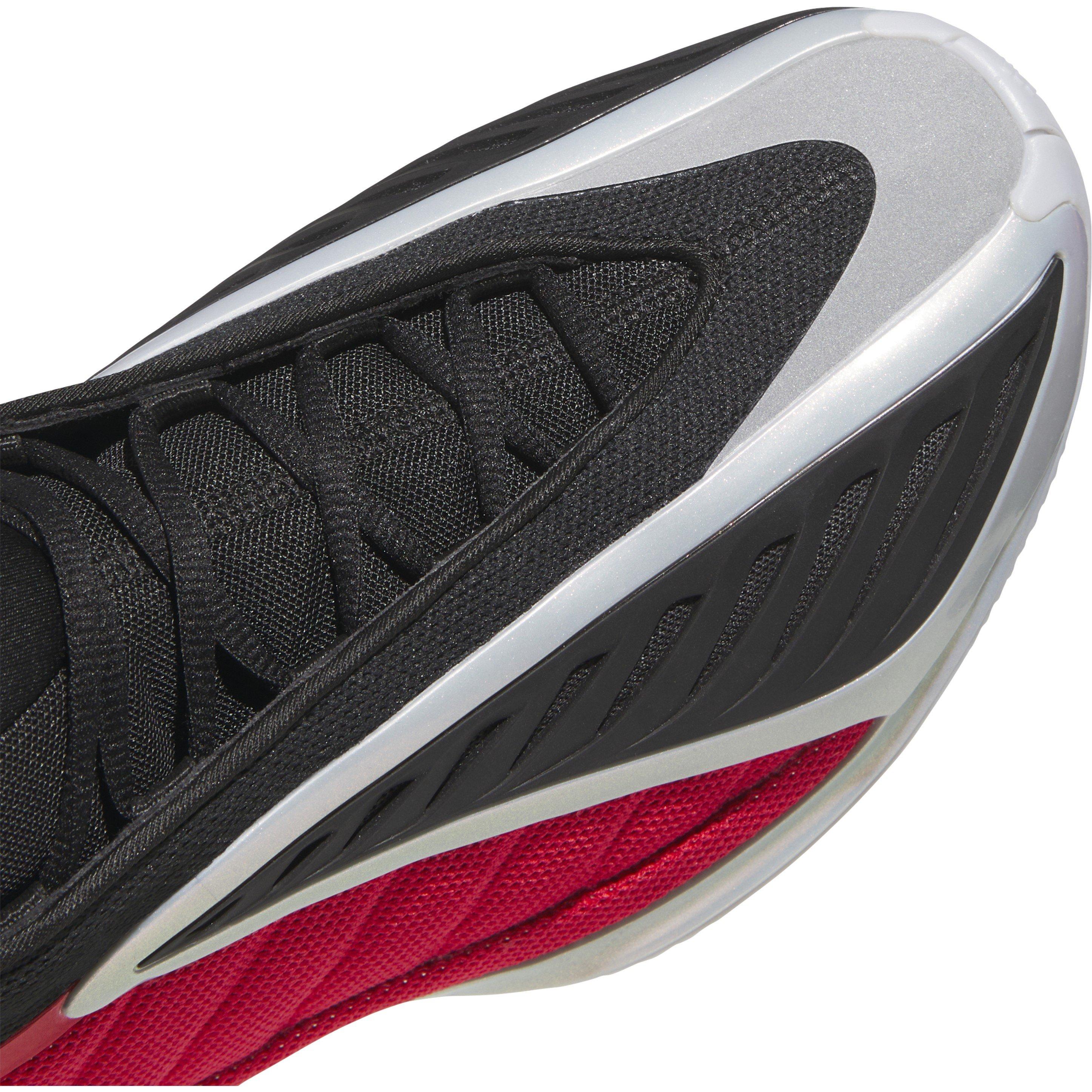 Silver/Red - adidas - Mens Anthony Edwards 2 Basketball Trainers - 7