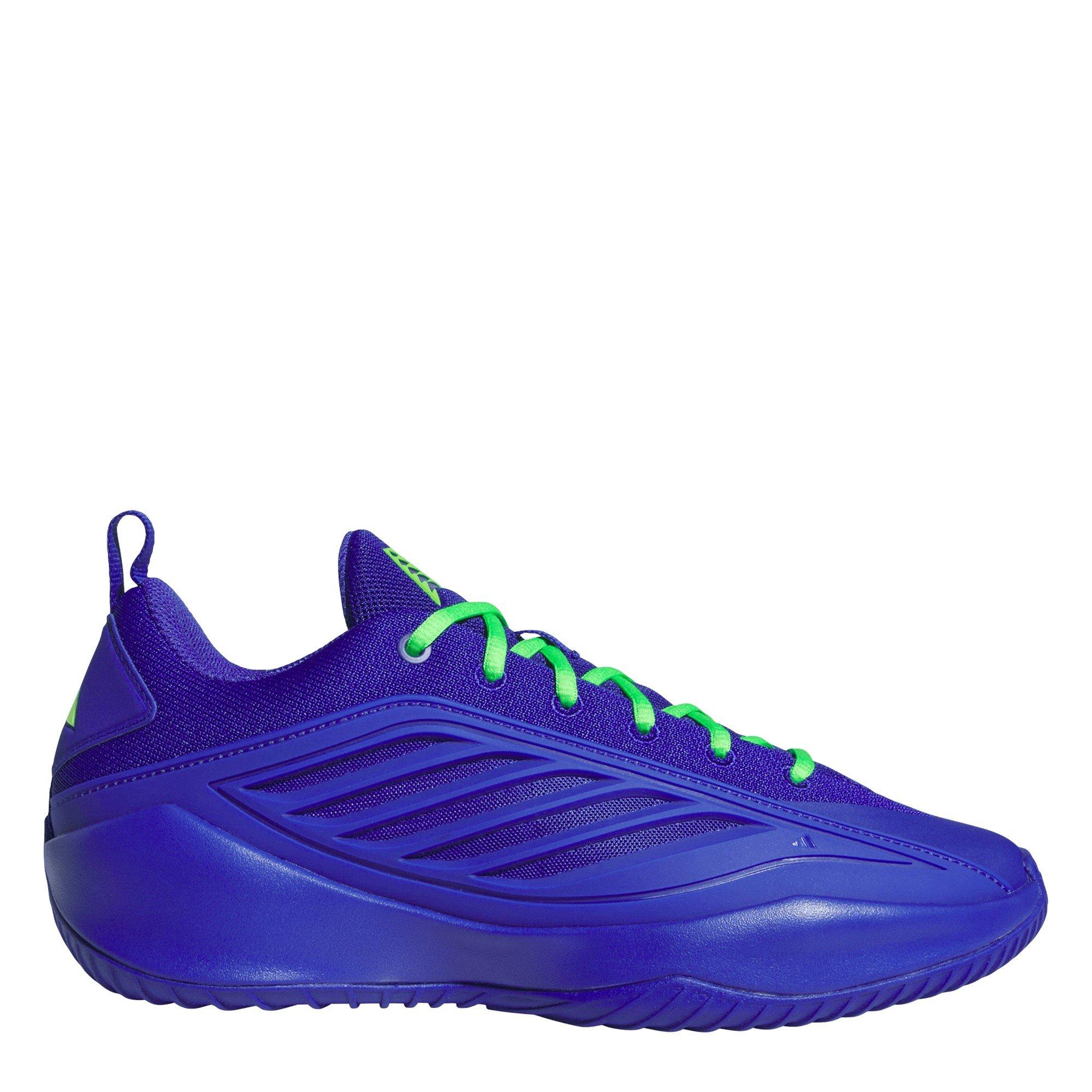 Adidas Men's Basketball Trainers - Blue/Green - 7 (40.7)