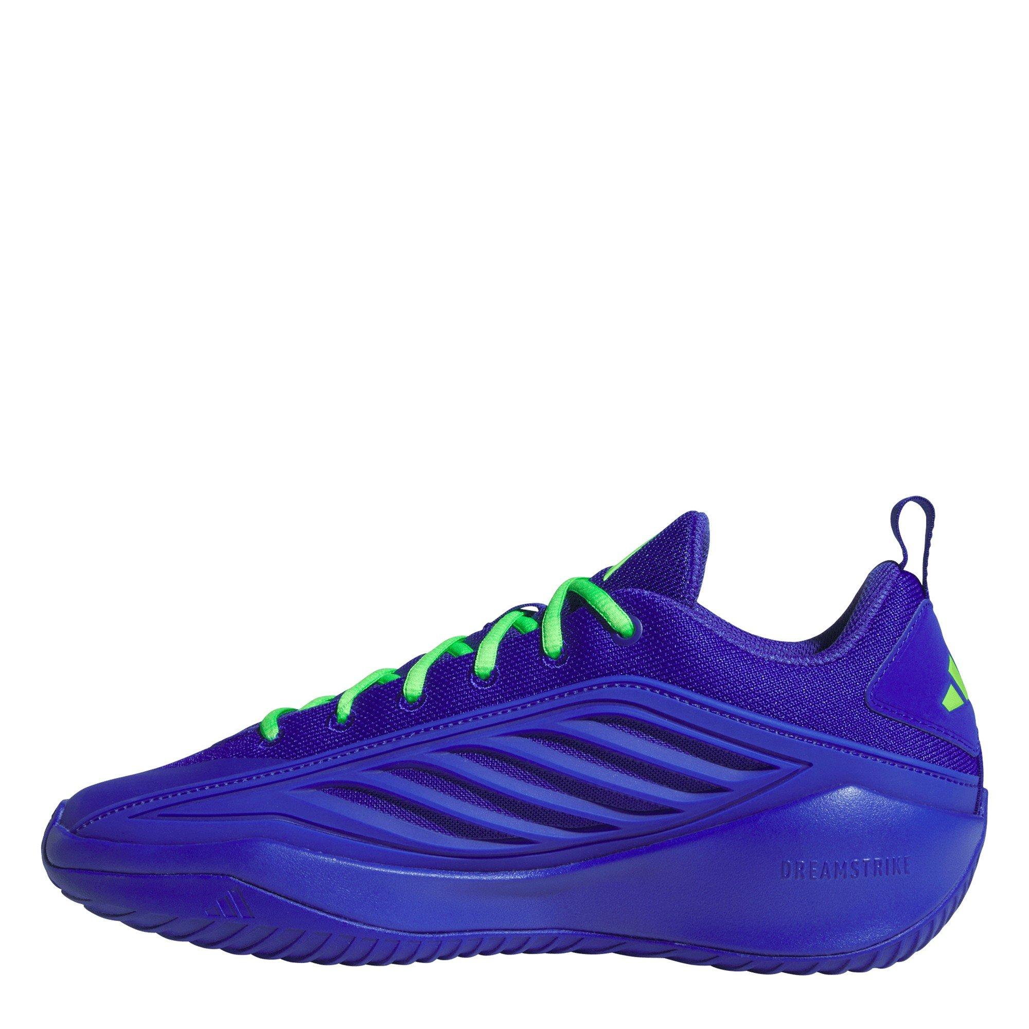 Blå/Grøn - adidas - Men's Basketball Trainers - 2
