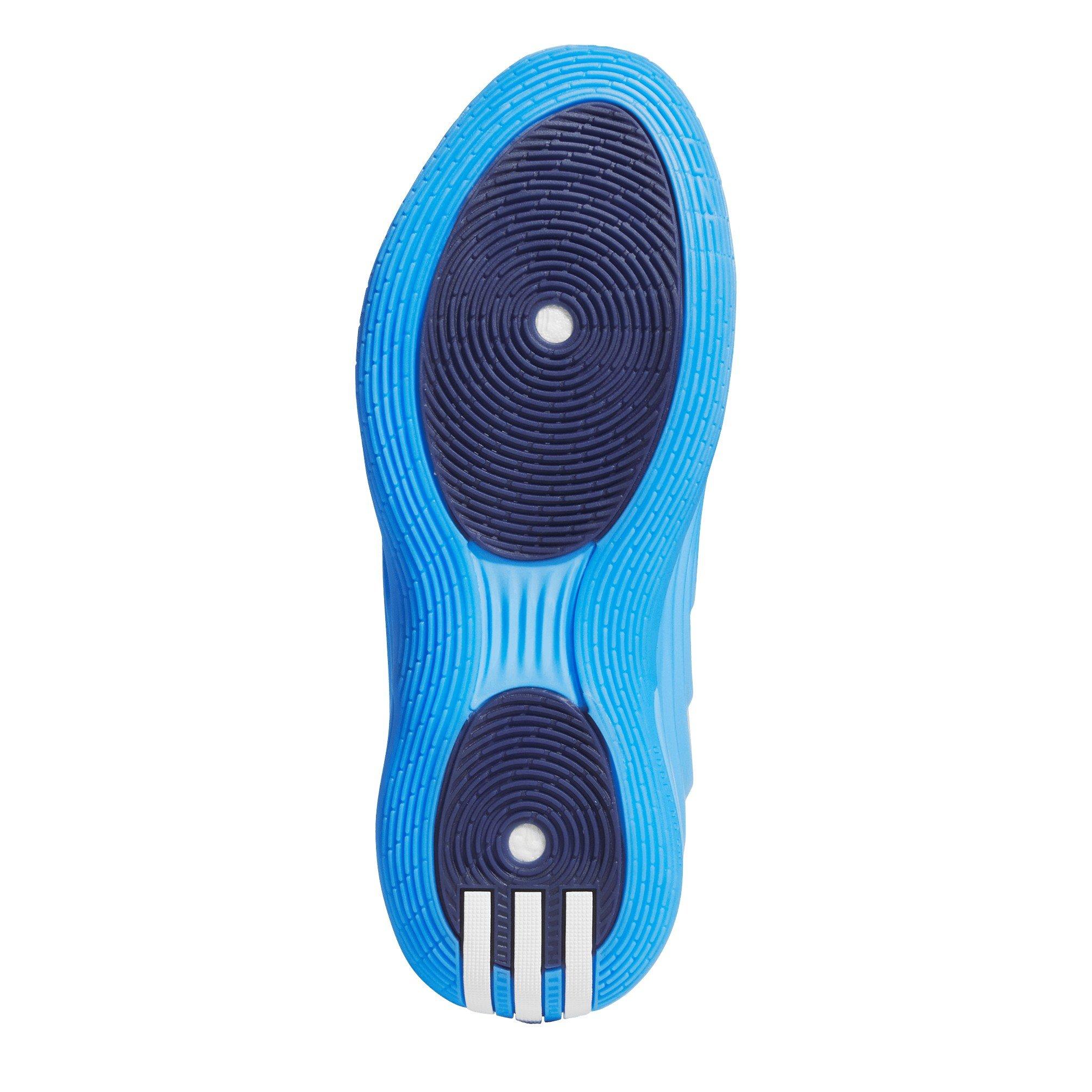 Auqa/White - adidas - Men's Basketball Trainers - 6