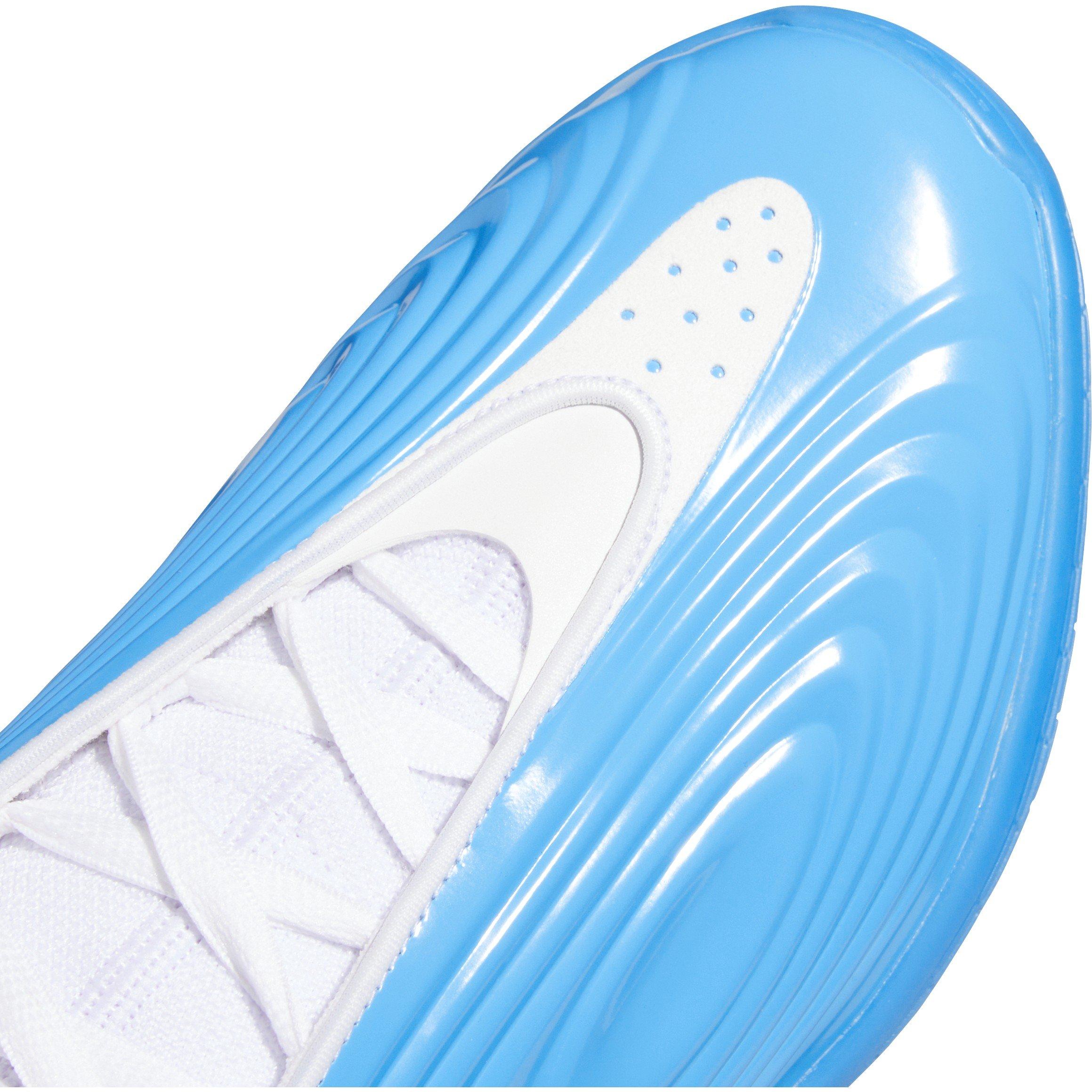 Auqa/White - adidas - Men's Basketball Trainers - 7