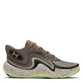 Under Armour Adults' Spawn Mid Camo Basketball Trainers