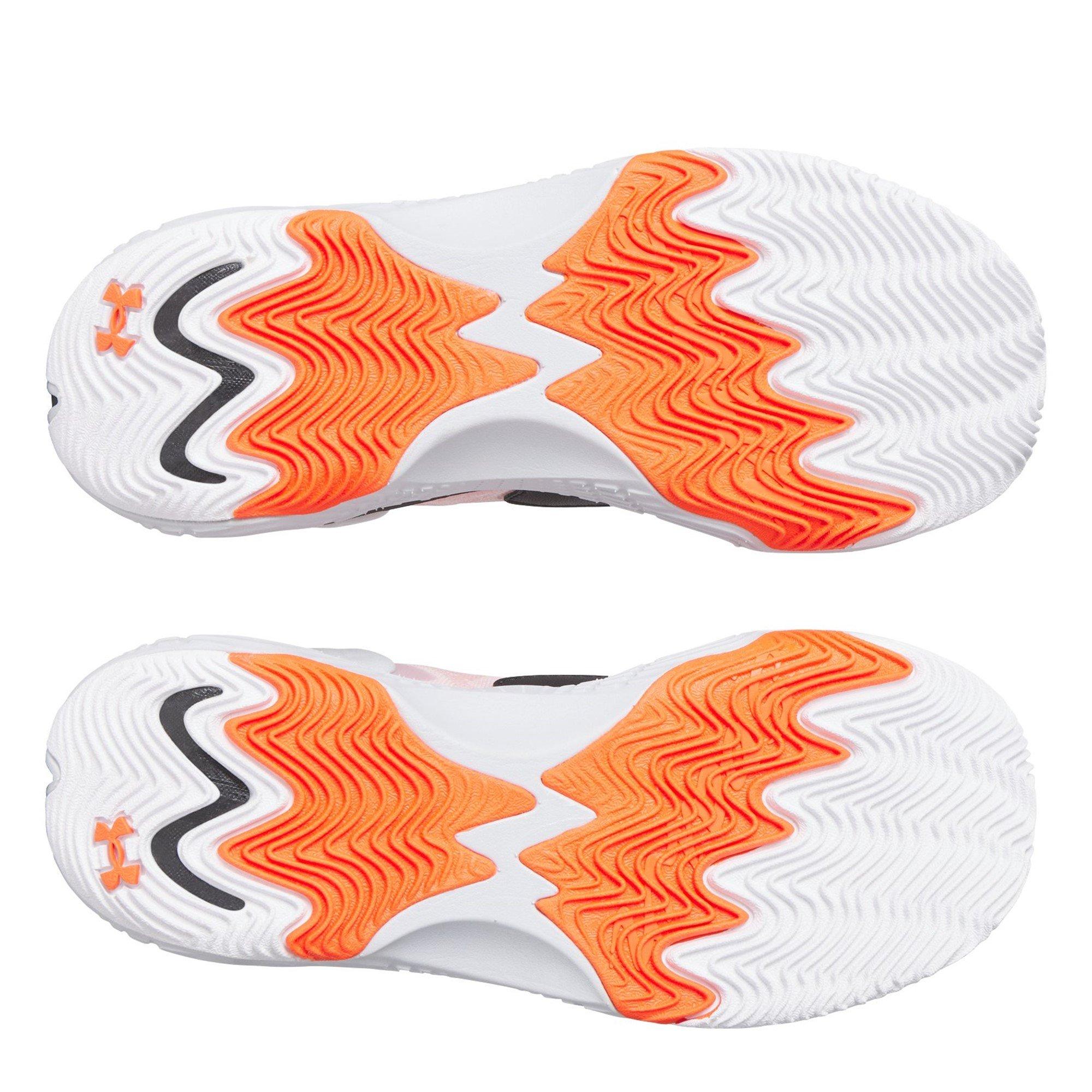 Grey - Under Armour - Adults Spawn 99 Basketball Trainers - 3