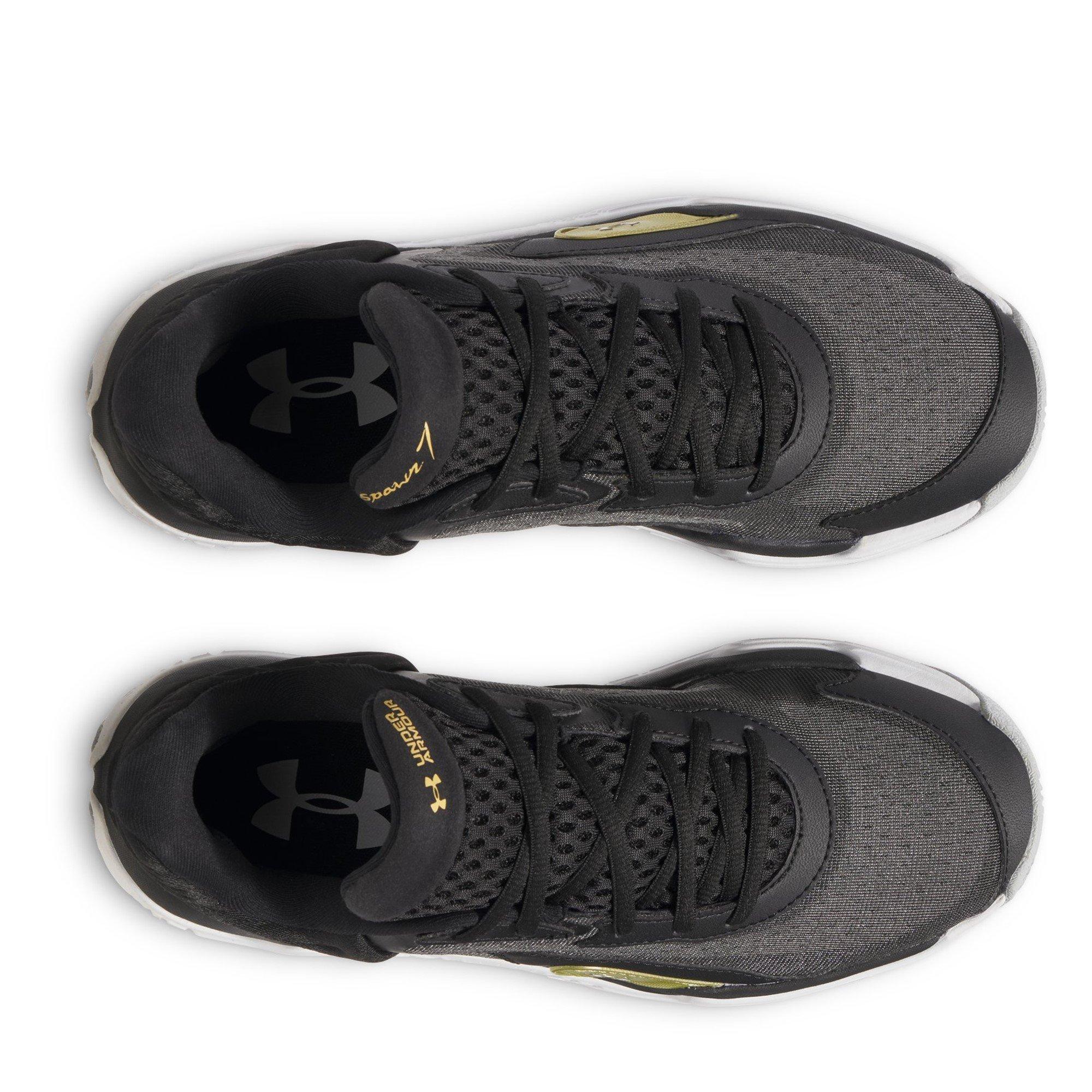 Preto - Under Armour - Unisex Adults Spawn 99 Basketball Trainers - 4